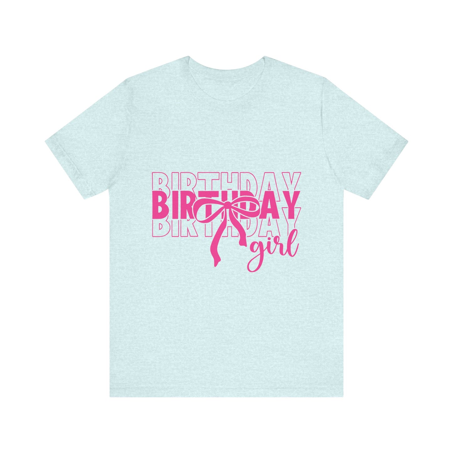 Birthday Girl T-Shirt Birthday Girl Shirt Preppy Coquette Bow Birthday Shirt Birthday Tee Who's the Birthday Girl Birthday time