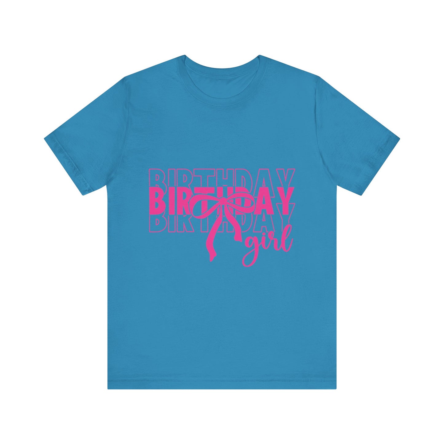 Birthday Girl T-Shirt Birthday Girl Shirt Preppy Coquette Bow Birthday Shirt Birthday Tee Who's the Birthday Girl Birthday time
