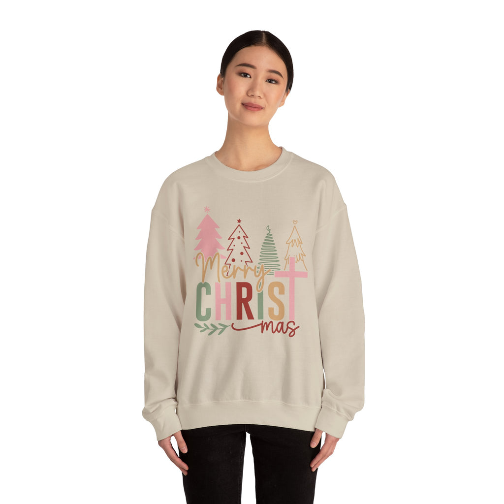 Merry Christmas Sweater, Cozy Holiday Sweatshirt, Unisex Christmas Apparel, Festive Winter Clothing, Fun Xmas Gift