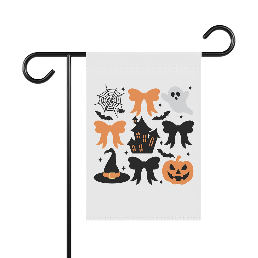 Halloween Garden Banner, Fall Home Decor, Spooky Yard Flag, Seasonal Outdoor Decoration, Trick or Treat Sign