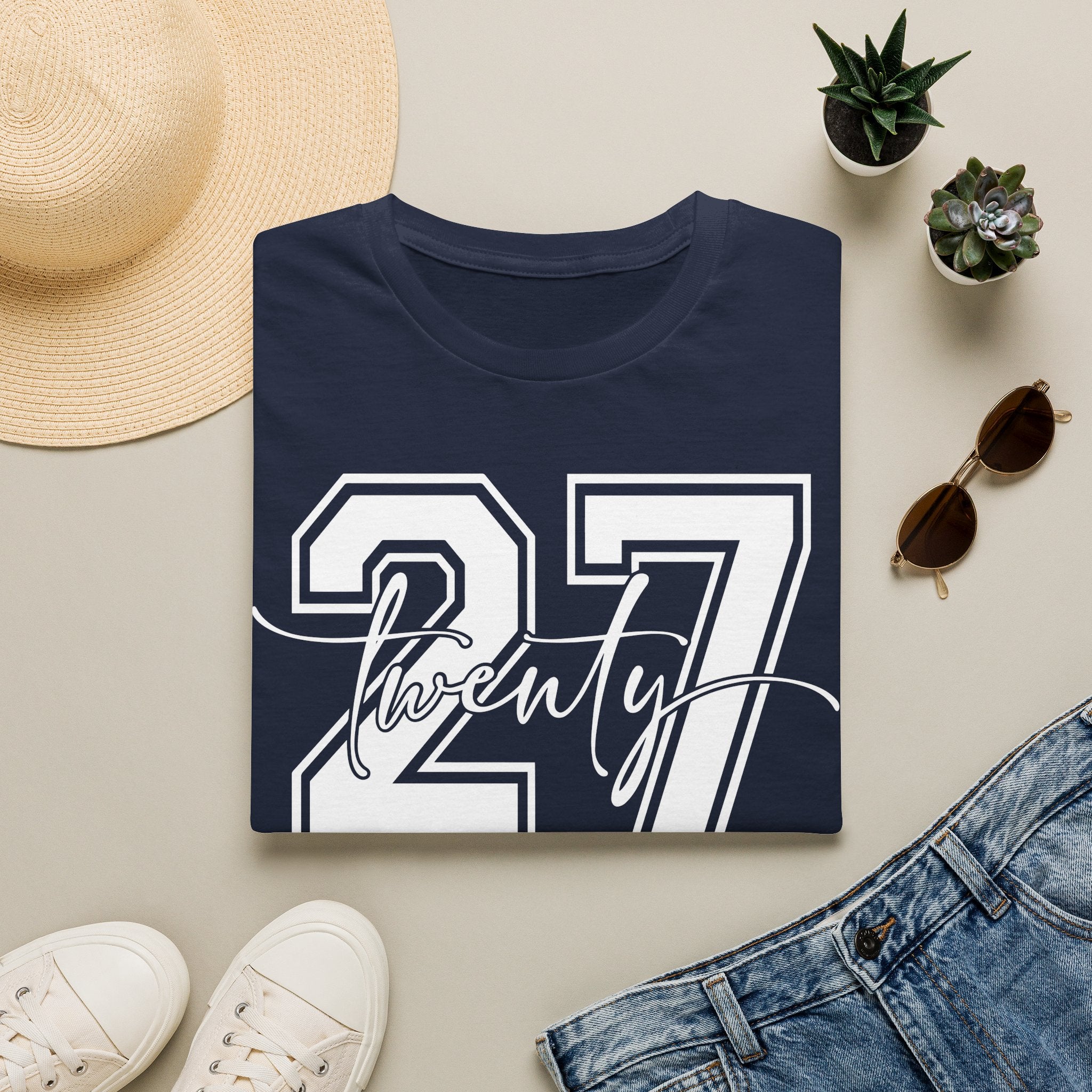 Class of 27 Twenty-Seven Senior T-Shirt | Class of 2027 Senior Shirt
