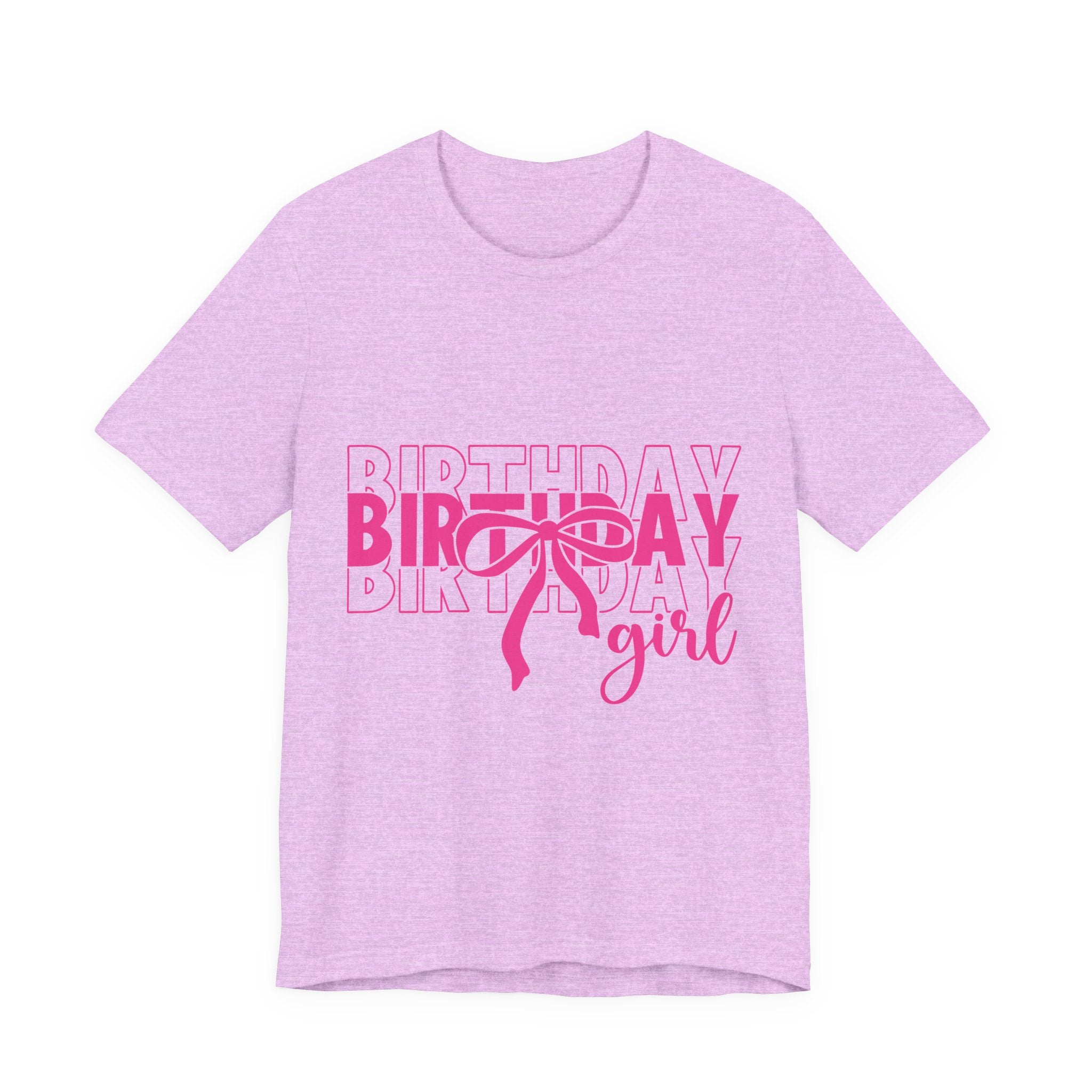 Birthday Girl T-Shirt Birthday Girl Shirt Preppy Coquette Bow Birthday Shirt Birthday Tee Who's the Birthday Girl Birthday time