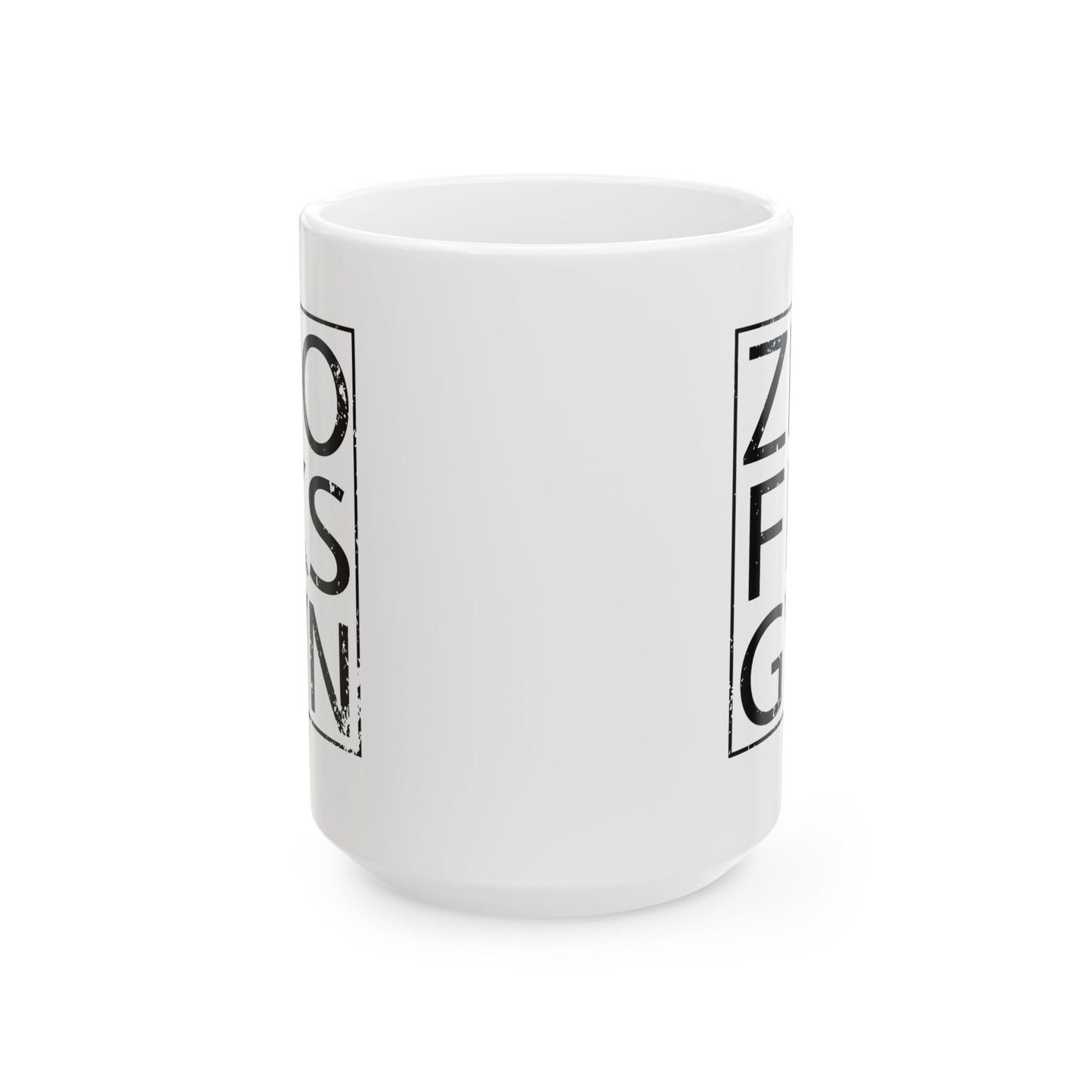 Stylish Ceramic Mug for Coffee Lovers, Unique Gift for Home or Office, Black and White Design, Ideal for Birthdays or Holidays