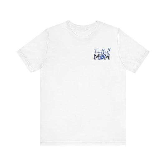 Football Mom T-Shirt, Blue Glitter Football Mom Shirt, Football Mom Shirt, Football Shirt, Football Mama Shirt, Football Shirt Svg, Game Day