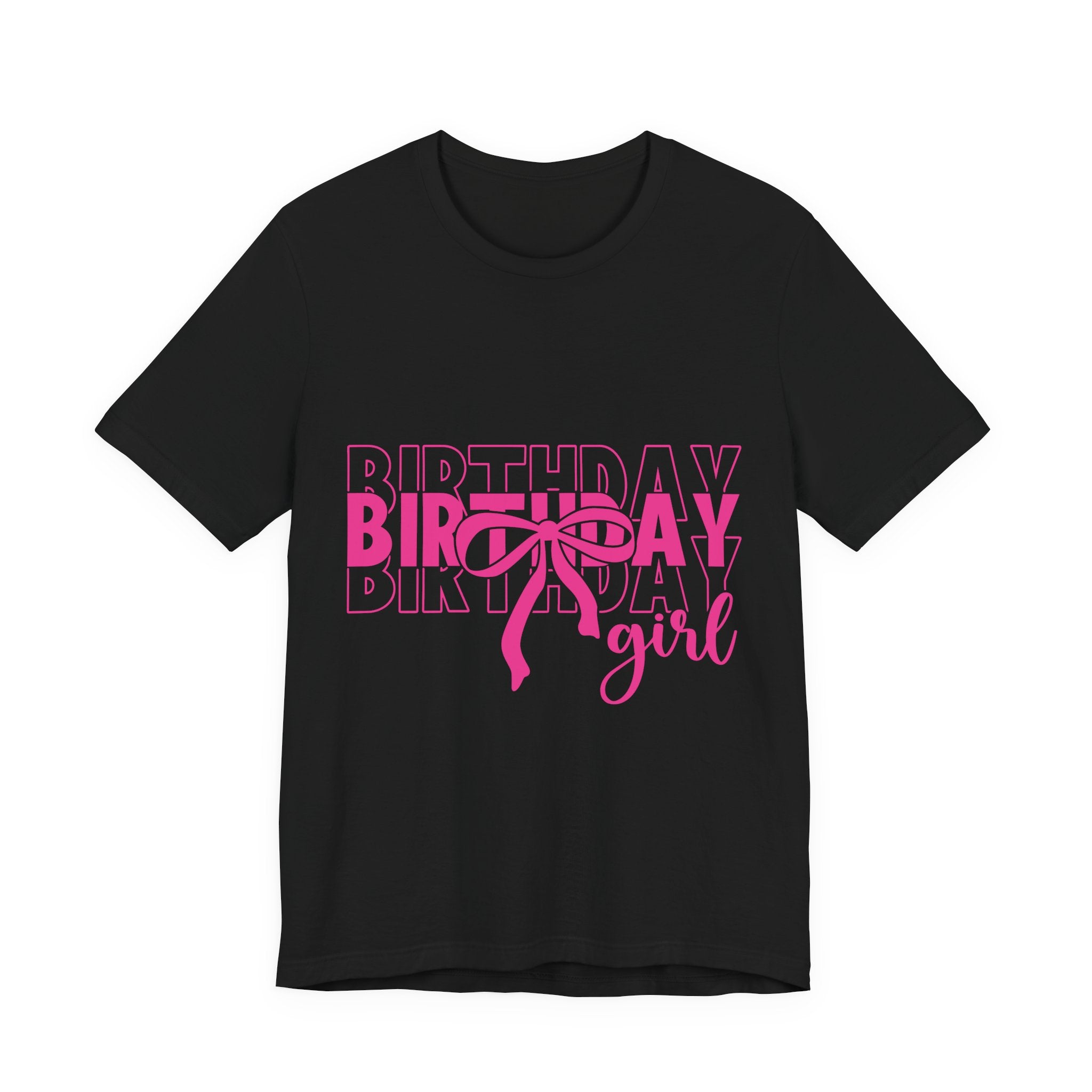 Birthday Girl T-Shirt Birthday Girl Shirt Preppy Coquette Bow Birthday Shirt Birthday Tee Who's the Birthday Girl Birthday time