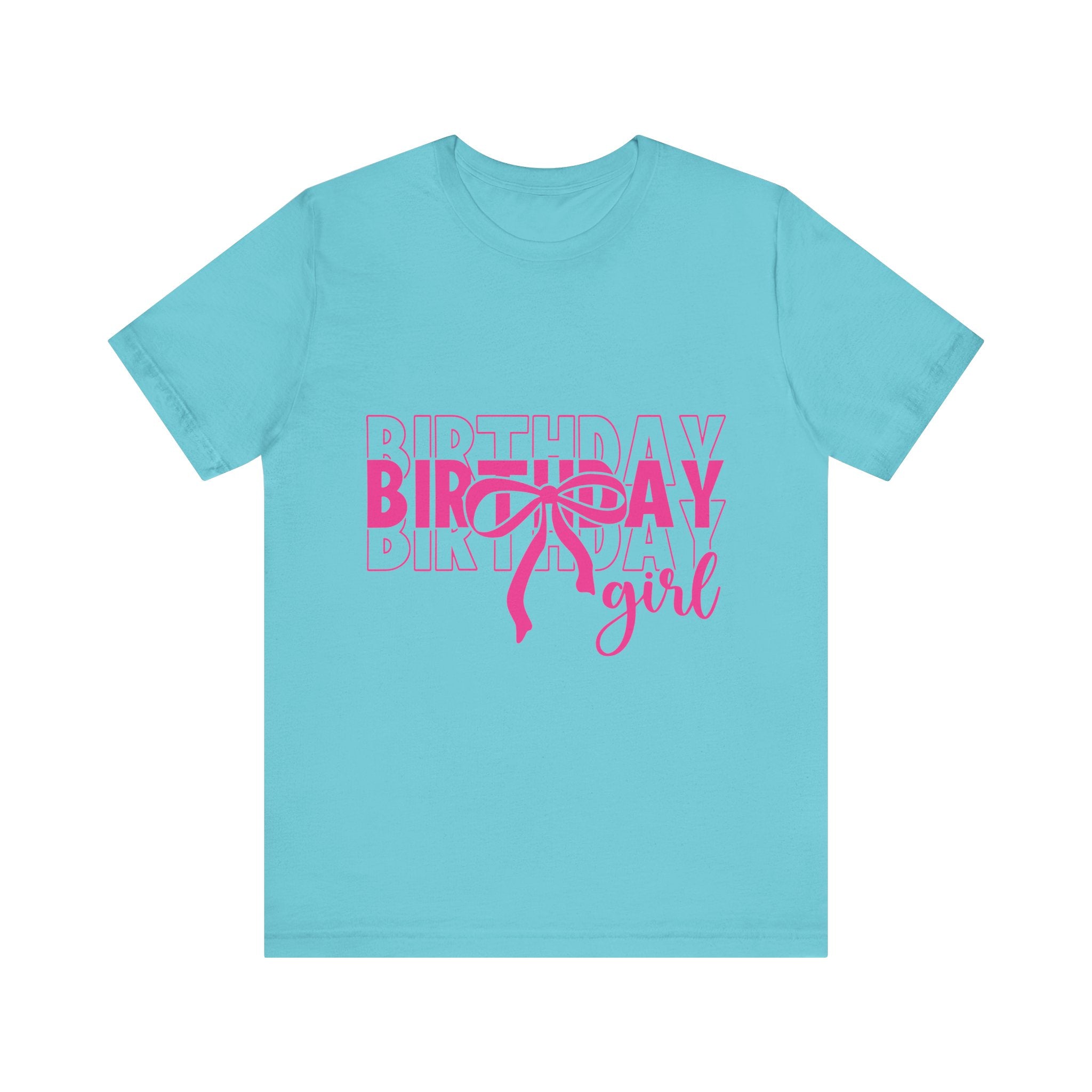 Birthday Girl T-Shirt Birthday Girl Shirt Preppy Coquette Bow Birthday Shirt Birthday Tee Who's the Birthday Girl Birthday time