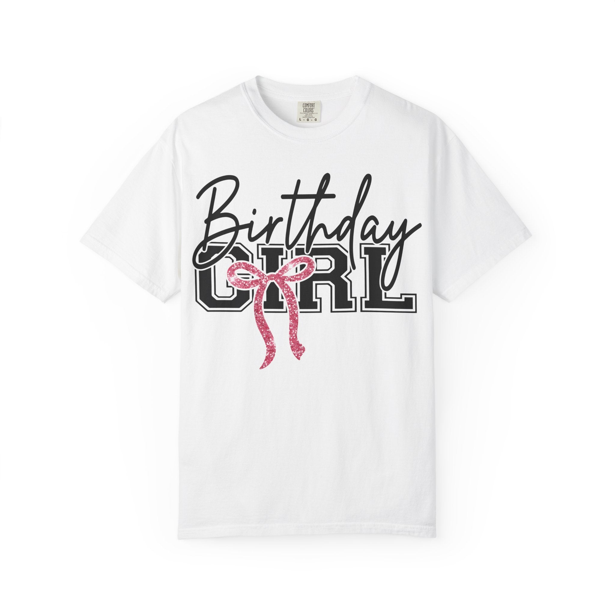 Birthday Girl Shirt Birthday Girl Shirt Preppy Coquette Bow Birthday Shirt Birthday gift Tshirt