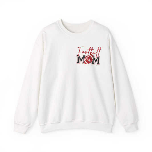 Football Mom Sweatshirt, Red Glitter Football Mom shirt, Football, Football Season, Football Mama, Football game Shirt, Game Day