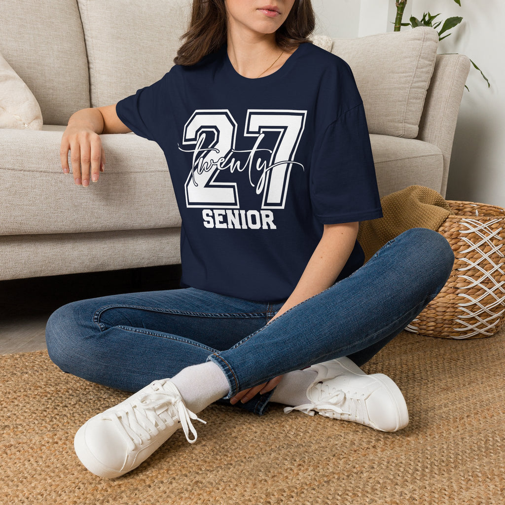 Class of 27 Twenty-Seven Senior T-Shirt | Class of 2027 Senior Shirt