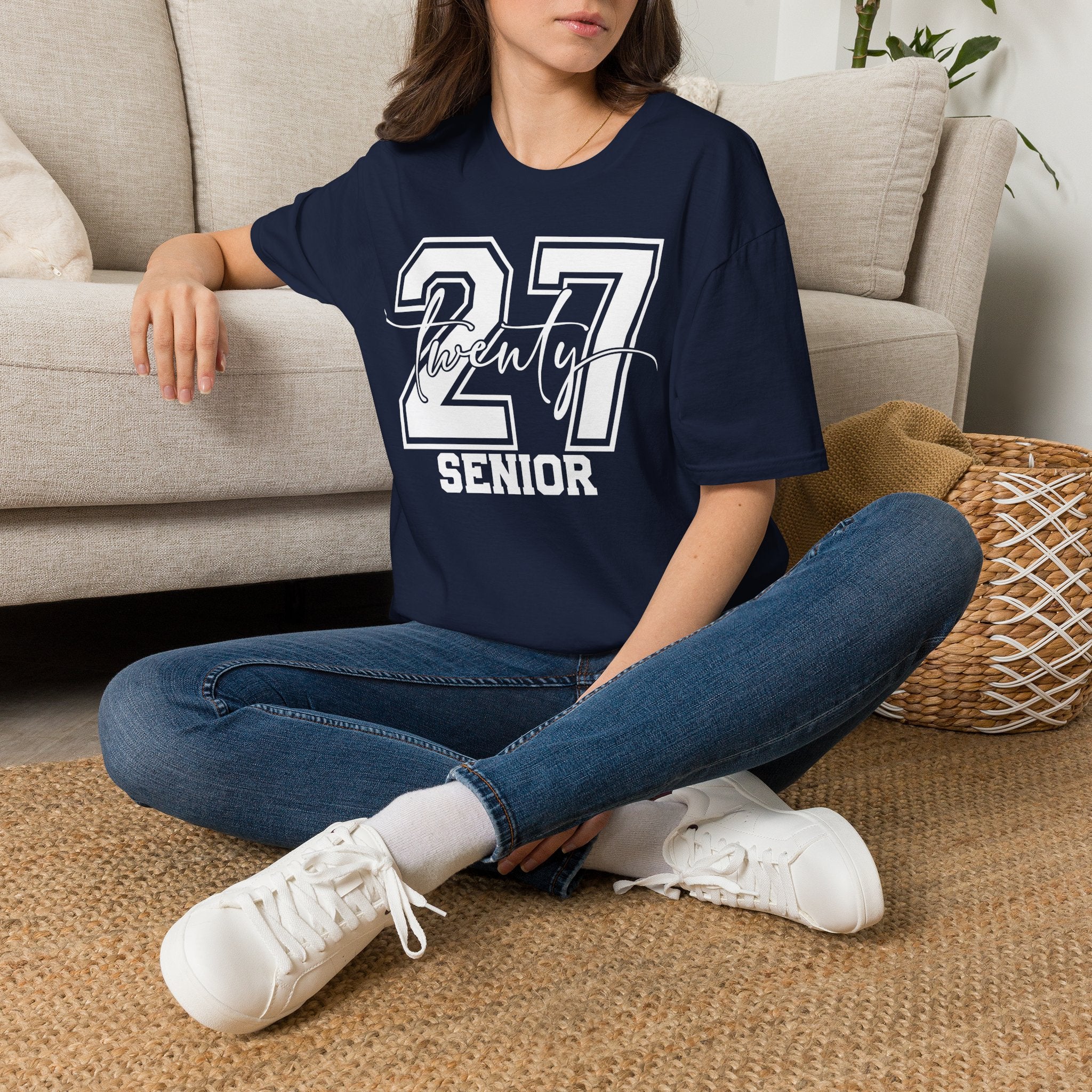 Class of 27 Twenty-Seven Senior T-Shirt | Class of 2027 Senior Shirt