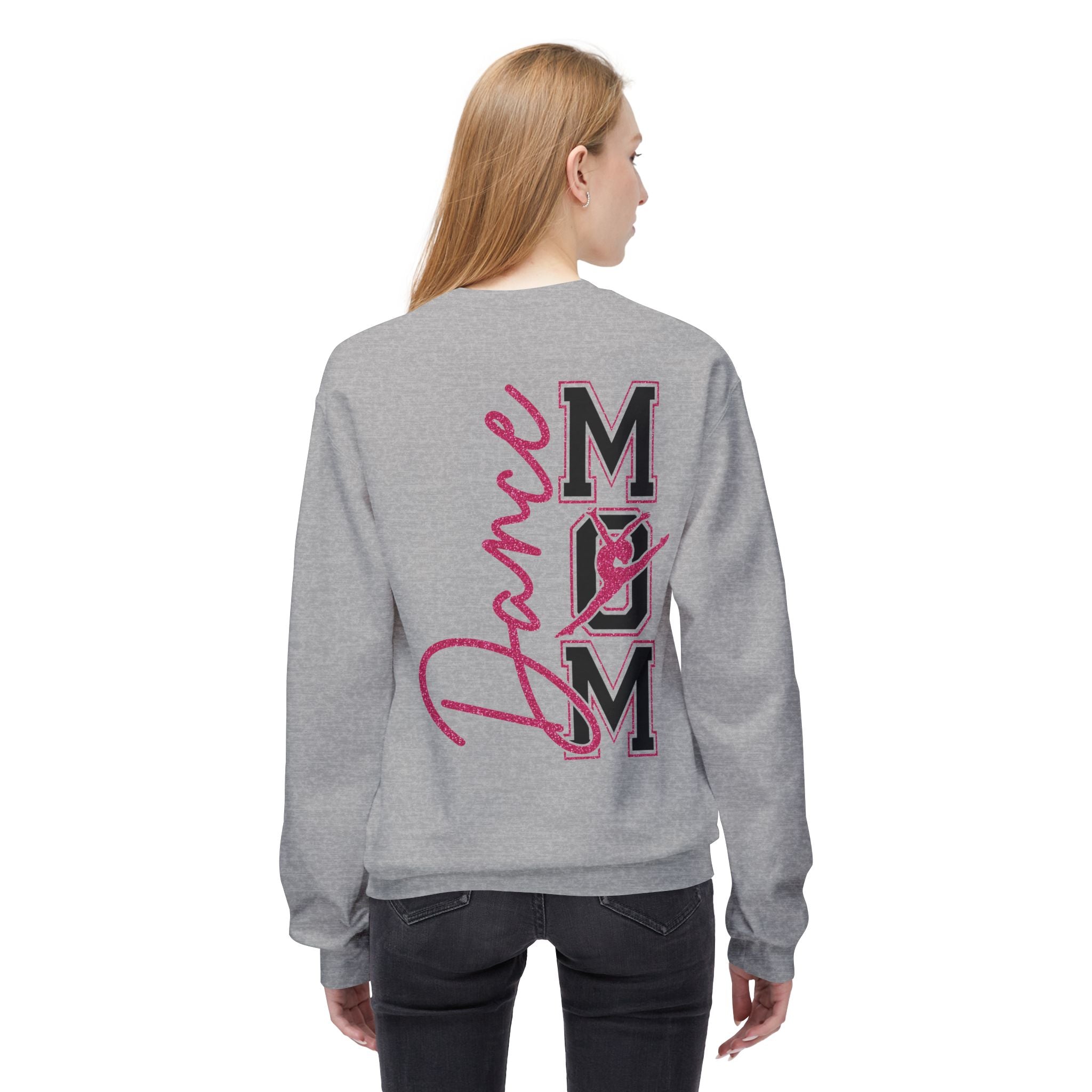 Dance Mom Sweatshirt, Softstyle Fleece Crewneck, Perfect for Dancers, Gift for Moms, Dance Mom Competitions, Dance Mom Shirt, Dance Life