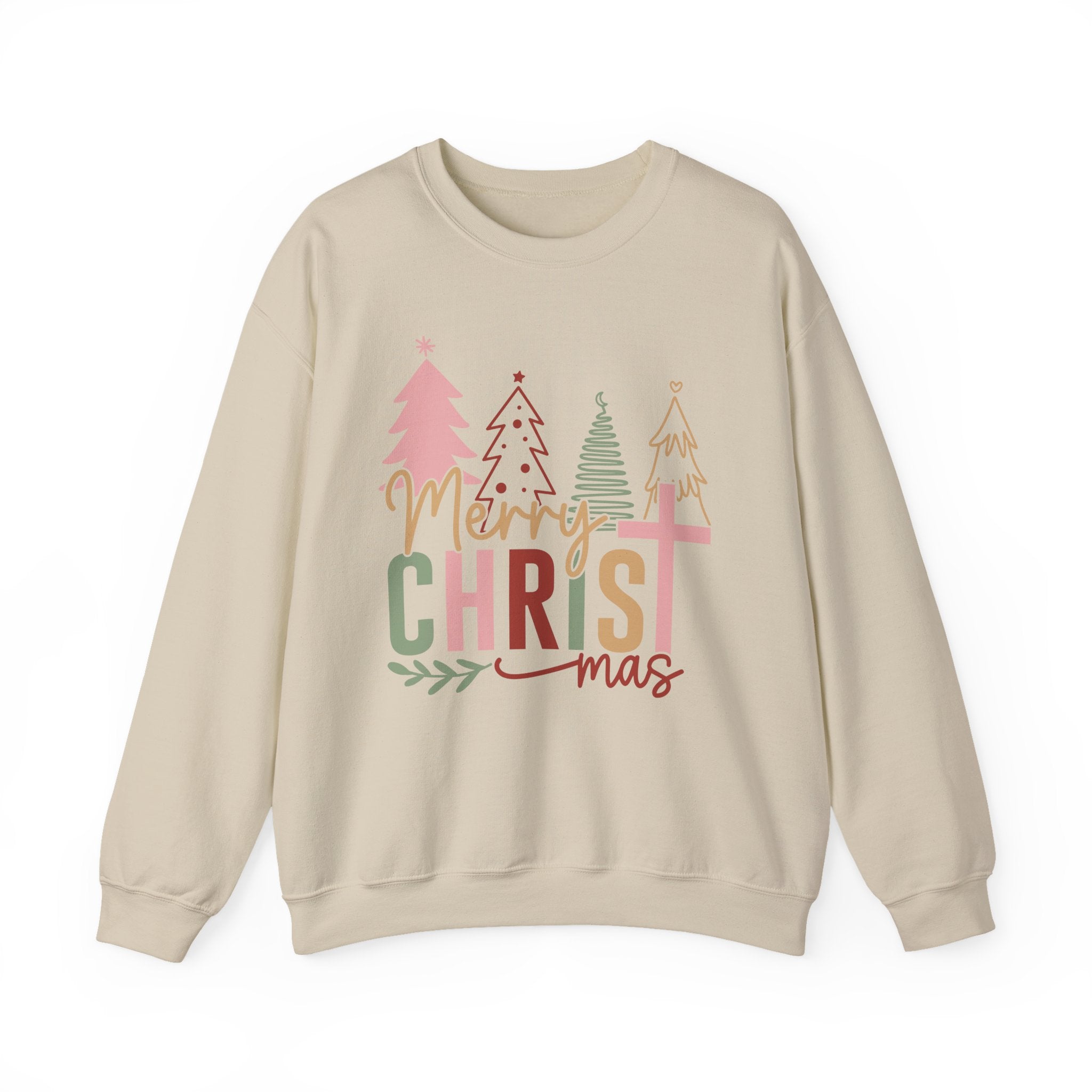 Merry Christmas Sweater, Cozy Holiday Sweatshirt, Unisex Christmas Apparel, Festive Winter Clothing, Fun Xmas Gift