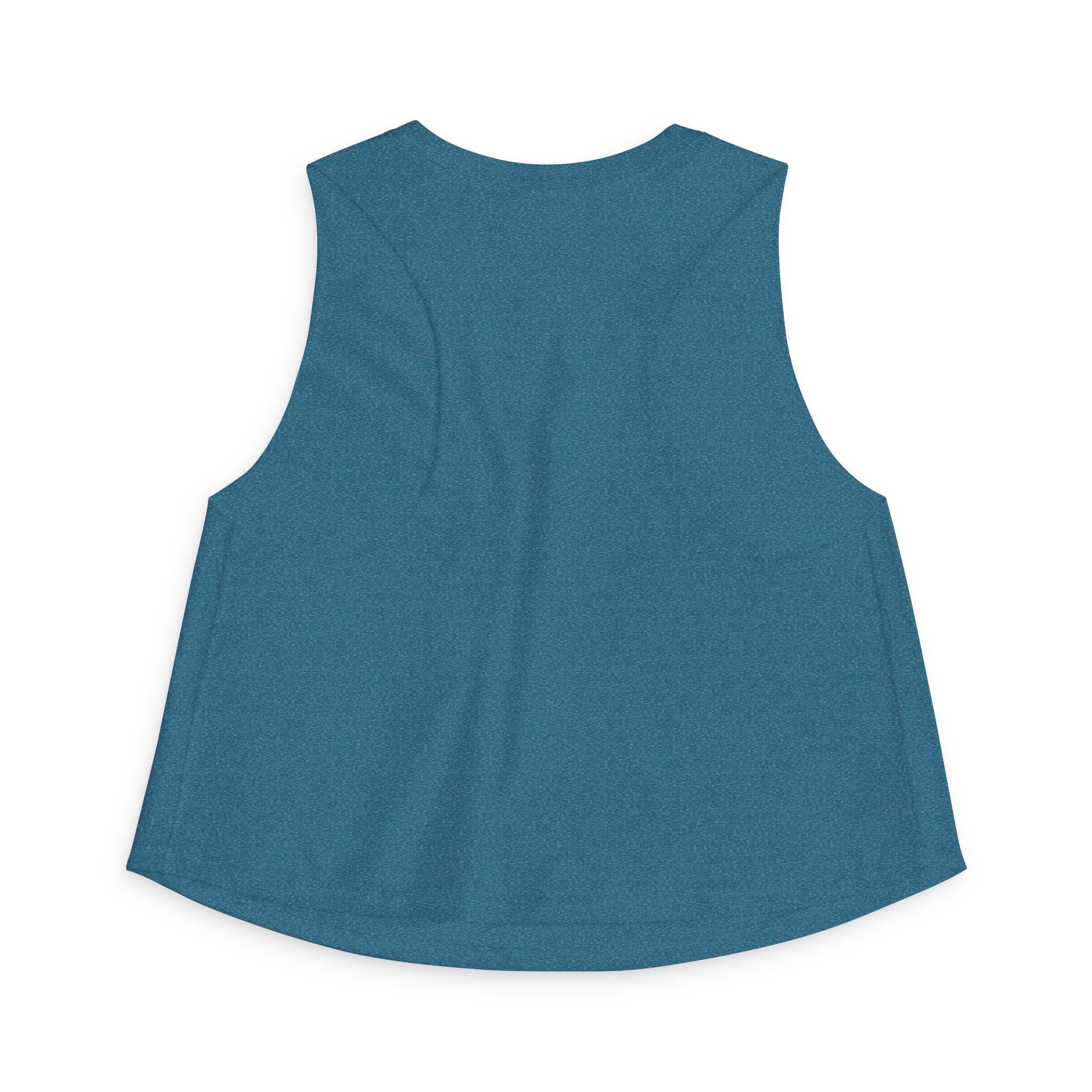 No Pacing Just Push crop top | Motivational Fitness Tank