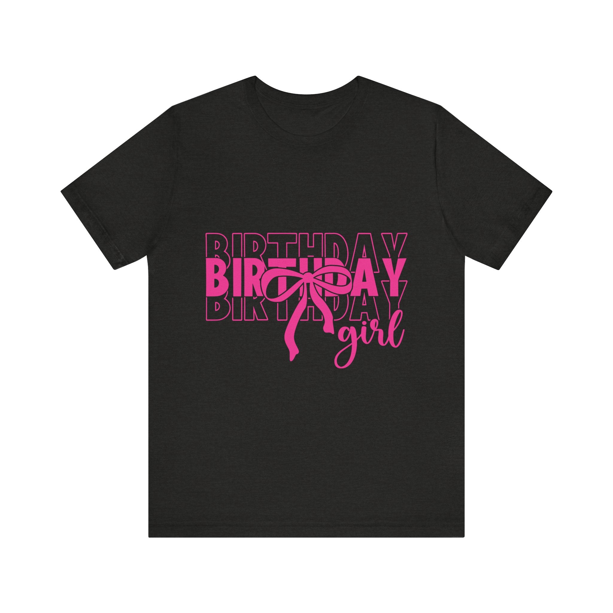 Birthday Girl T-Shirt Birthday Girl Shirt Preppy Coquette Bow Birthday Shirt Birthday Tee Who's the Birthday Girl Birthday time