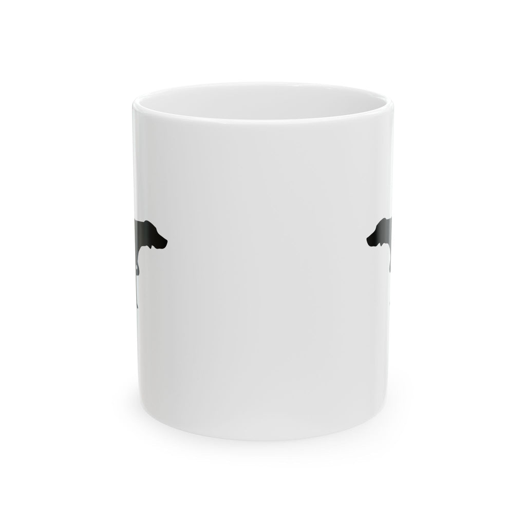 German Shorthaired Pointer Ceramic Mug - Perfect Gift for GSP Owners, Coffee Cups, German Shorthair Design, Animal Lover's Gift
