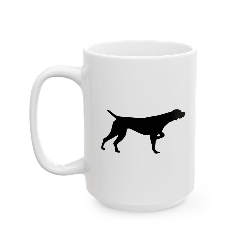 German Shorthaired Pointer Ceramic Mug - Perfect Gift for GSP Owners, Coffee Cups, German Shorthair Design, Animal Lover's Gift