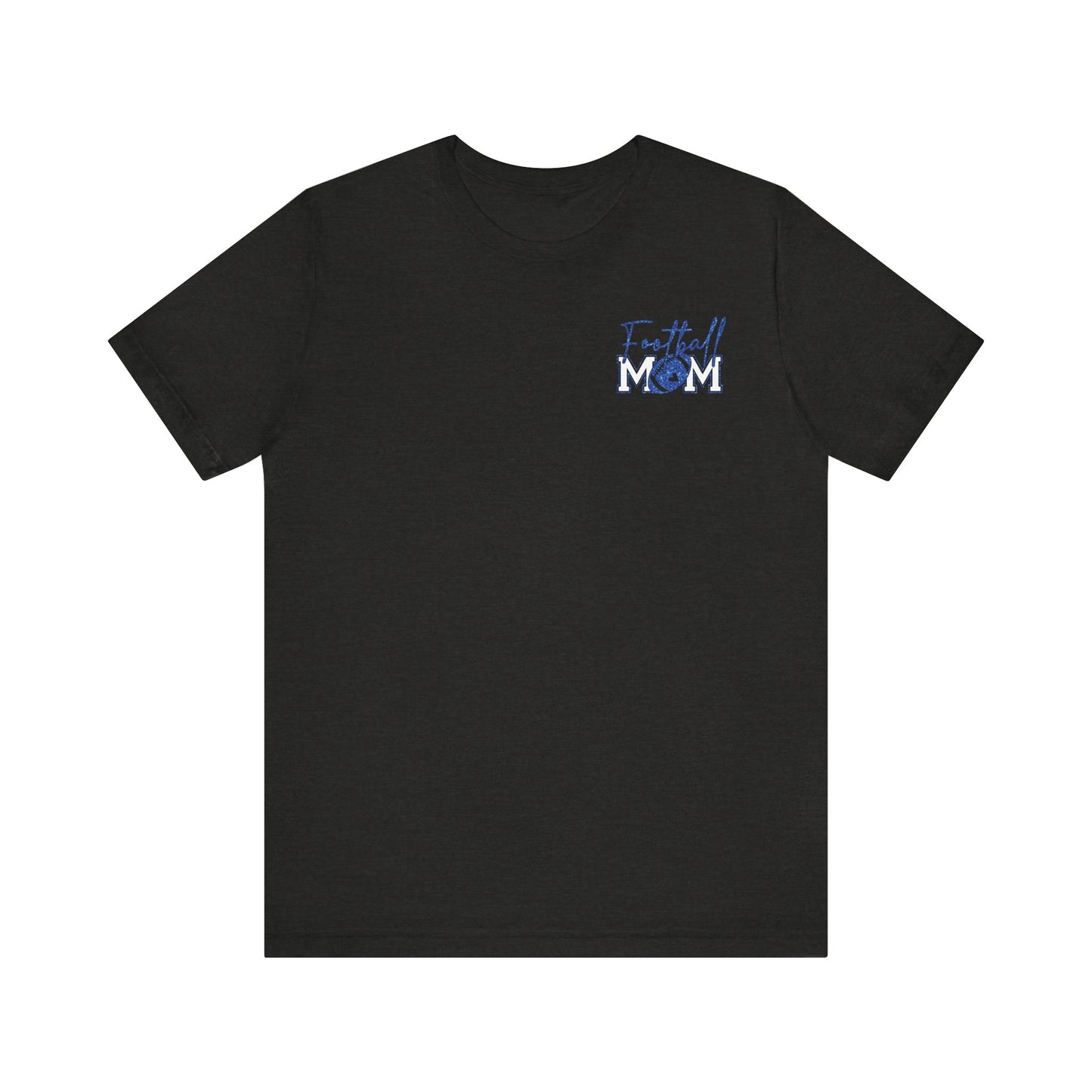 Football Mom T-Shirt, Blue Glitter Football Mom Shirt, Football Mom Shirt, Football Shirt, Football Mama Shirt, Football Shirt Svg, Game Day
