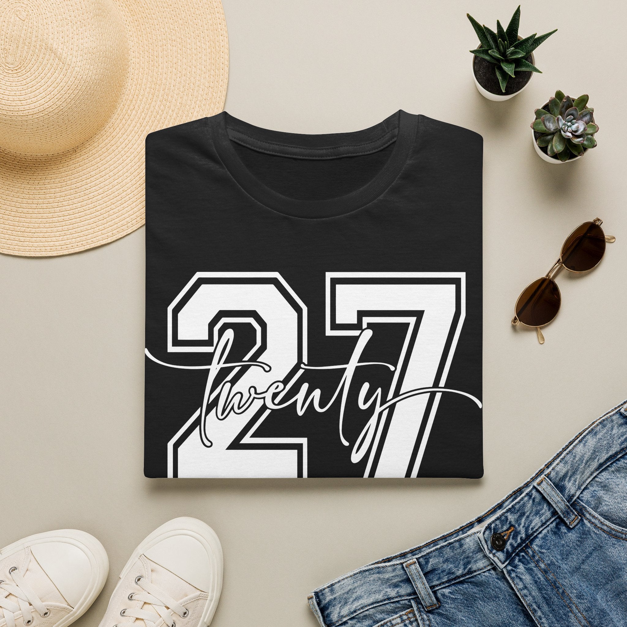 Class of 27 Twenty-Seven Senior T-Shirt | Class of 2027 Senior Shirt