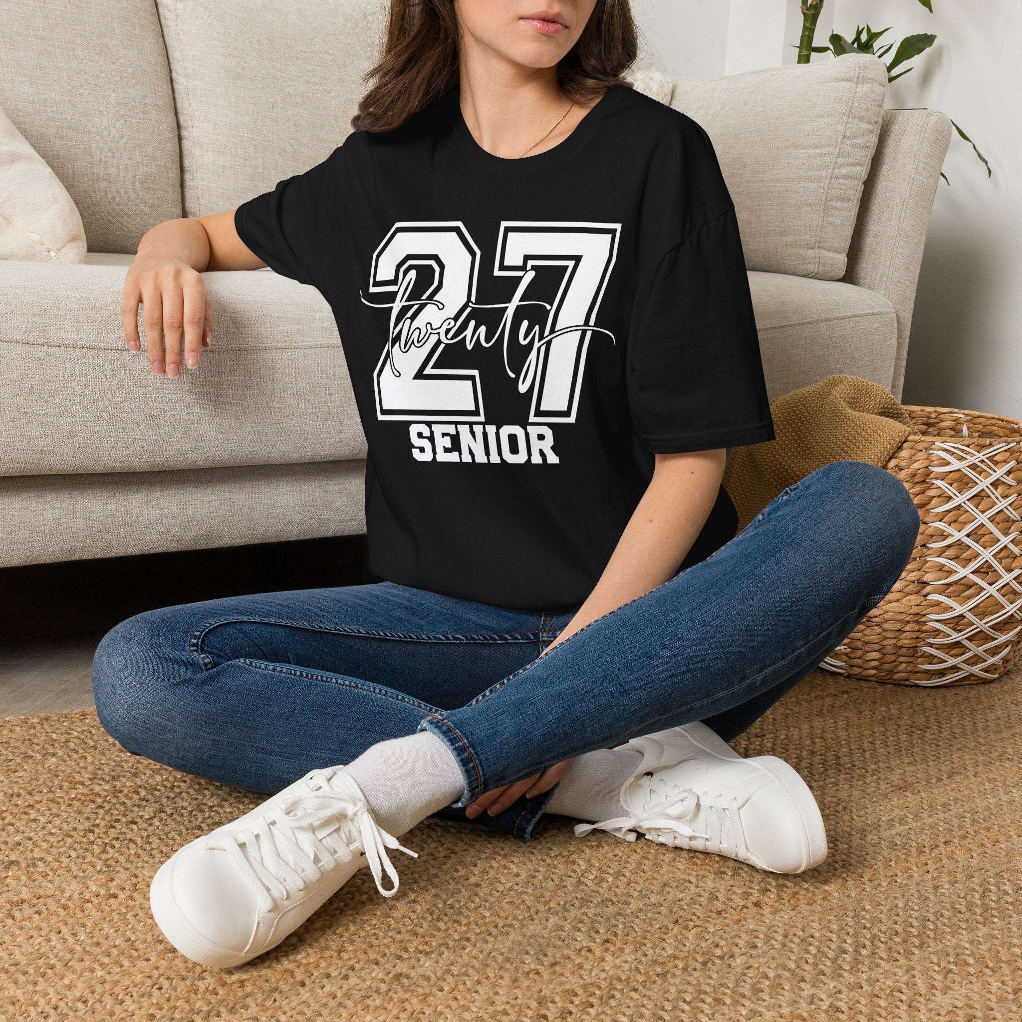 Class of 27 Twenty-Seven Senior T-Shirt | Class of 2027 Senior Shirt