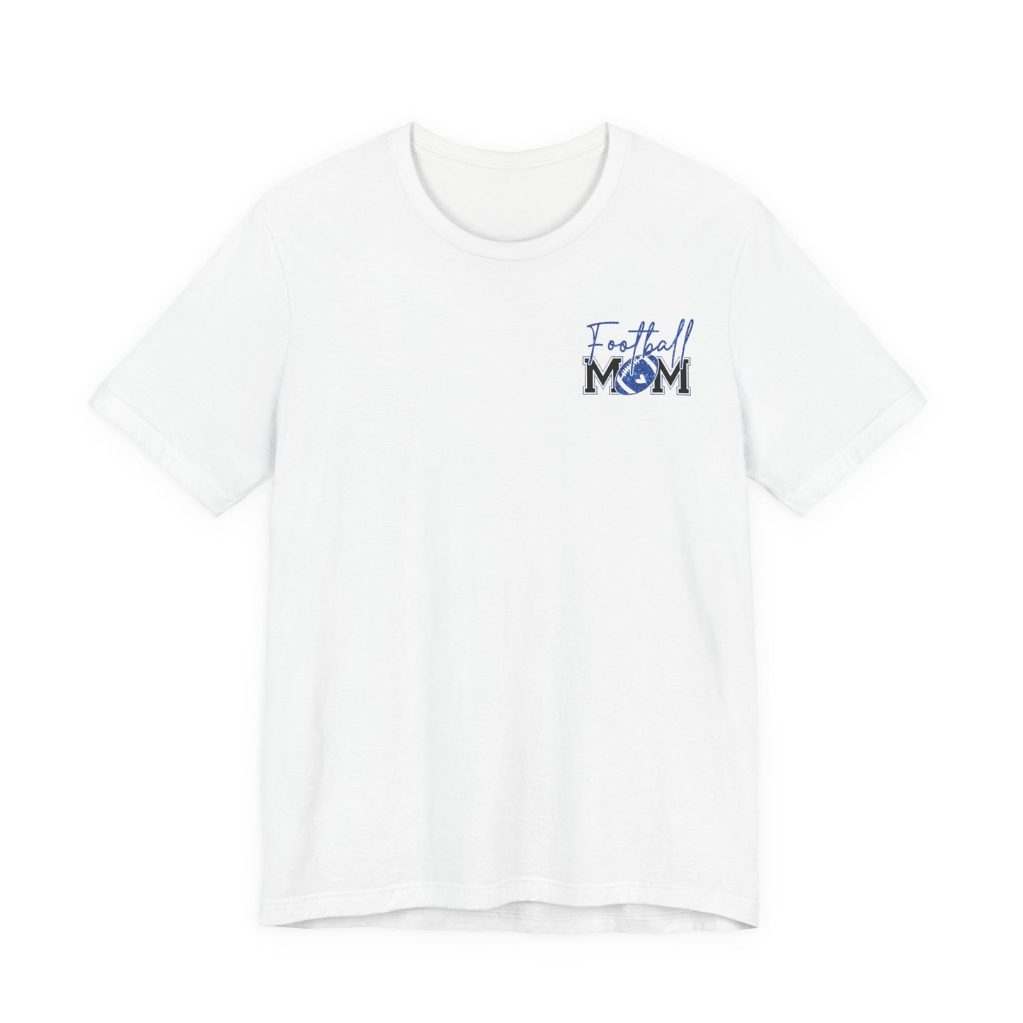 Football Mom T-Shirt, Blue Glitter Football Mom Shirt, Football Mom Shirt, Football Shirt, Football Mama Shirt, Football Shirt Svg, Game Day