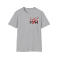 Football Mom Unisex Softstyle T-Shirt - Perfect for Game Day, Sports Events, Tailgating, Casual Wear, Gift for Moms