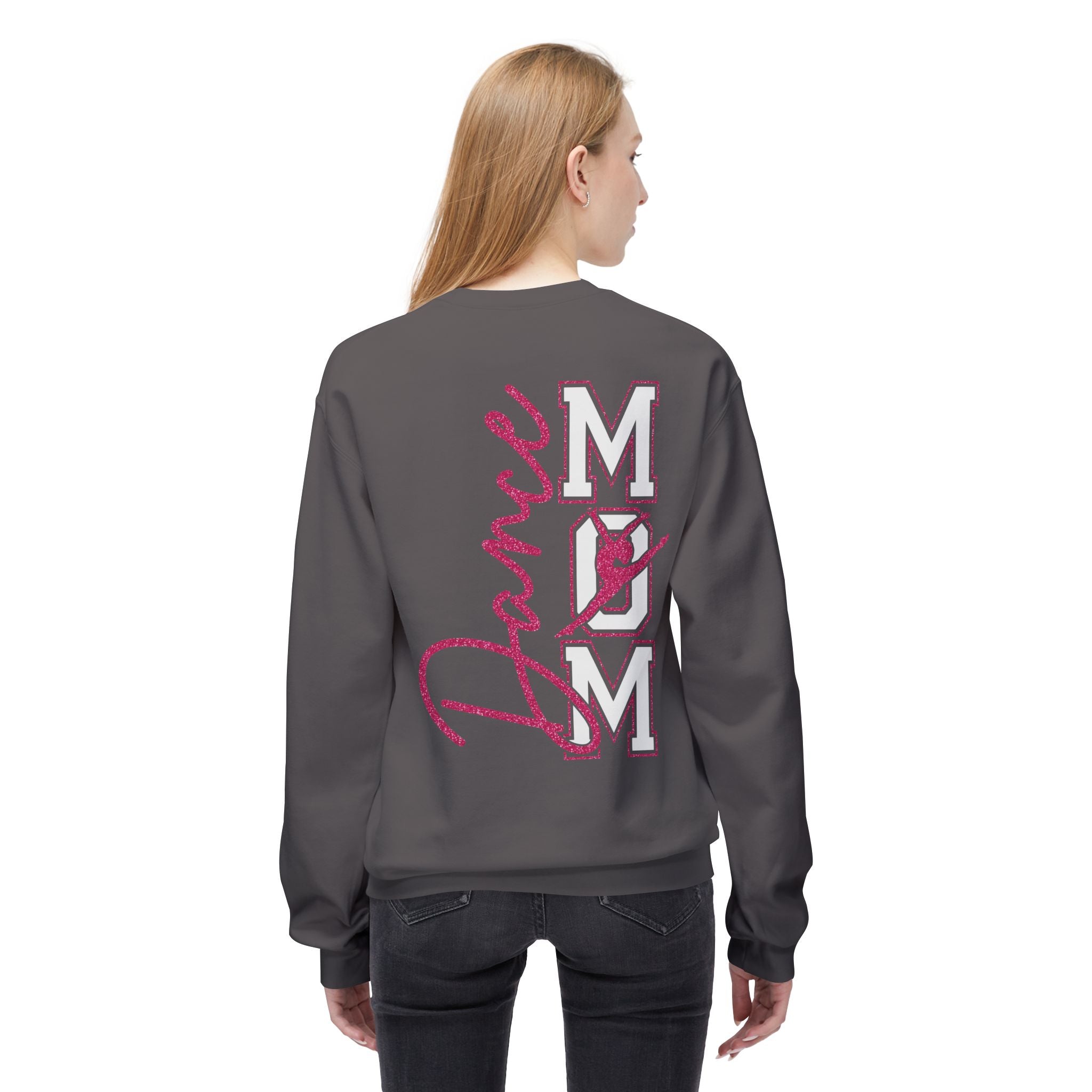 Dance Mom Sweatshirt, Softstyle Fleece Crewneck, Perfect for Dancers, Gift for Moms, Dance Mom Competitions, Dance Mom Shirt, Dance Life