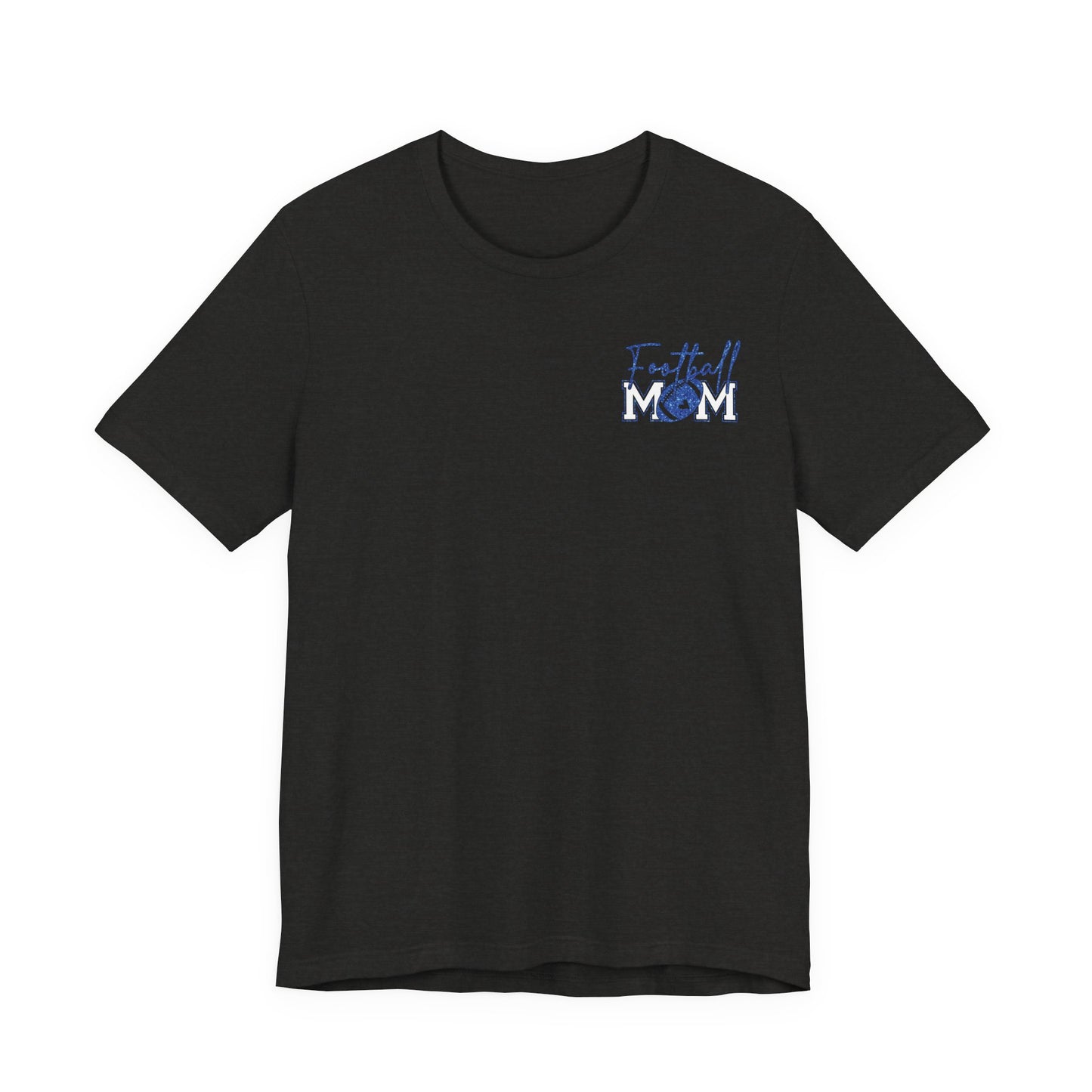 Football Mom T-Shirt, Blue Glitter Football Mom Shirt, Football Mom Shirt, Football Shirt, Football Mama Shirt, Football Shirt Svg, Game Day