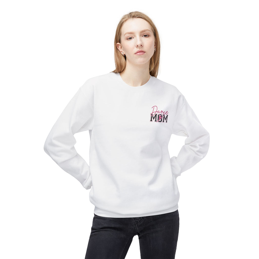 Dance Mom Sweatshirt, Softstyle Fleece Crewneck, Perfect for Dancers, Gift for Moms, Dance Mom Competitions, Dance Mom Shirt, Dance Life