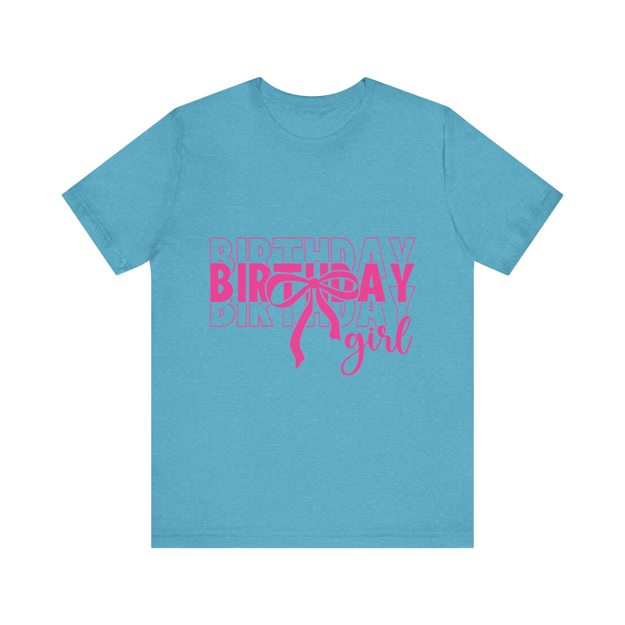 Birthday Girl T-Shirt Birthday Girl Shirt Preppy Coquette Bow Birthday Shirt Birthday Tee Who's the Birthday Girl Birthday time