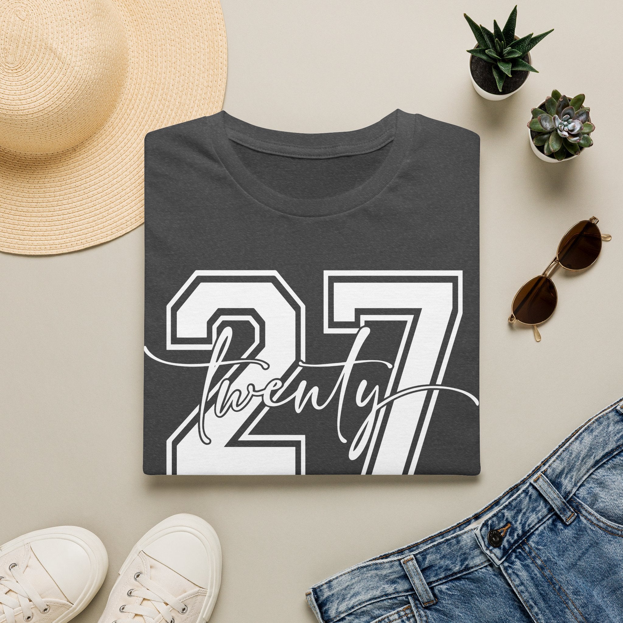 Class of 27 Twenty-Seven Senior T-Shirt | Class of 2027 Senior Shirt