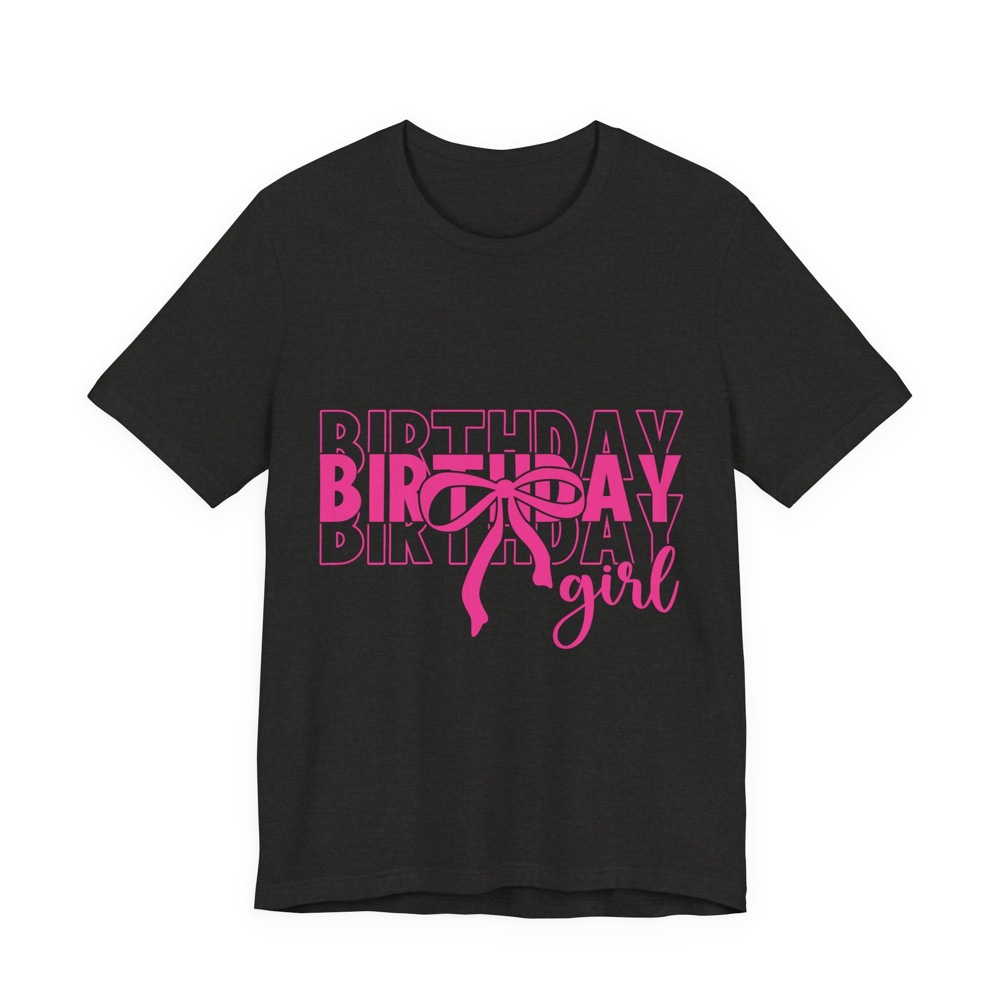 Birthday Girl T-Shirt Birthday Girl Shirt Preppy Coquette Bow Birthday Shirt Birthday Tee Who's the Birthday Girl Birthday time