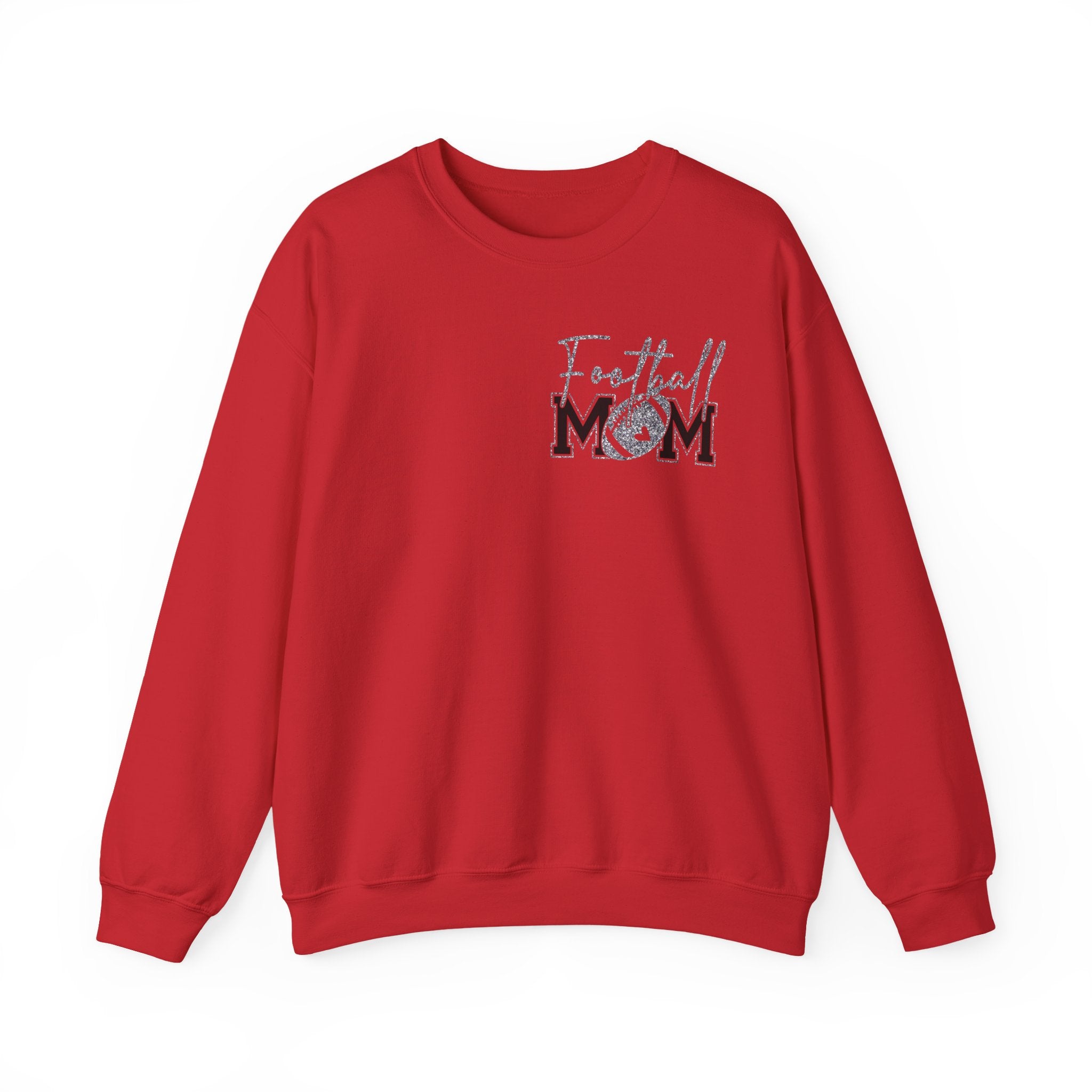 Football Mom Sweatshirt, Cozy Crewneck for Sports Moms, Gift for Football Season, Casual Wear, Game Day Outfit