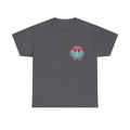 Errbody at the Camper Gettin' Tipsy Unisex Heavy Cotton Tee with Whimsical Camper Design, Fun Summer Vibe, Ideal for Camping Trips, Festivals, or Gifting