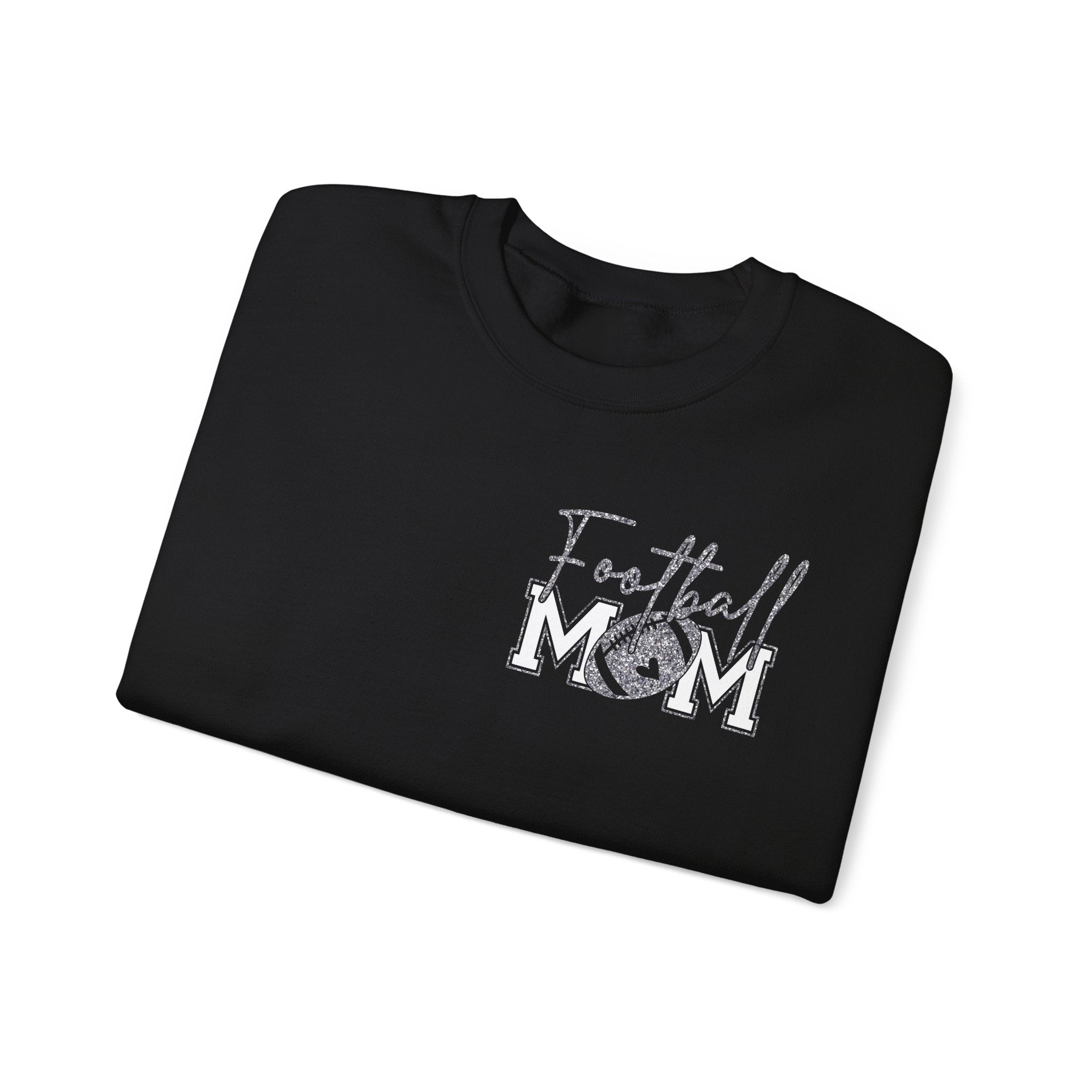 Football Mom Sweatshirt, Cozy Crewneck for Sports Moms, Gift for Football Season, Casual Wear, Game Day Outfit