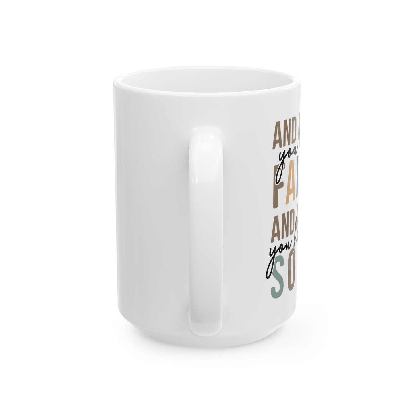 All My Life You Have Been Faithful Mug Bible Quote Design Faith Faith Religious Christian - Perfect Gift for Self-Care