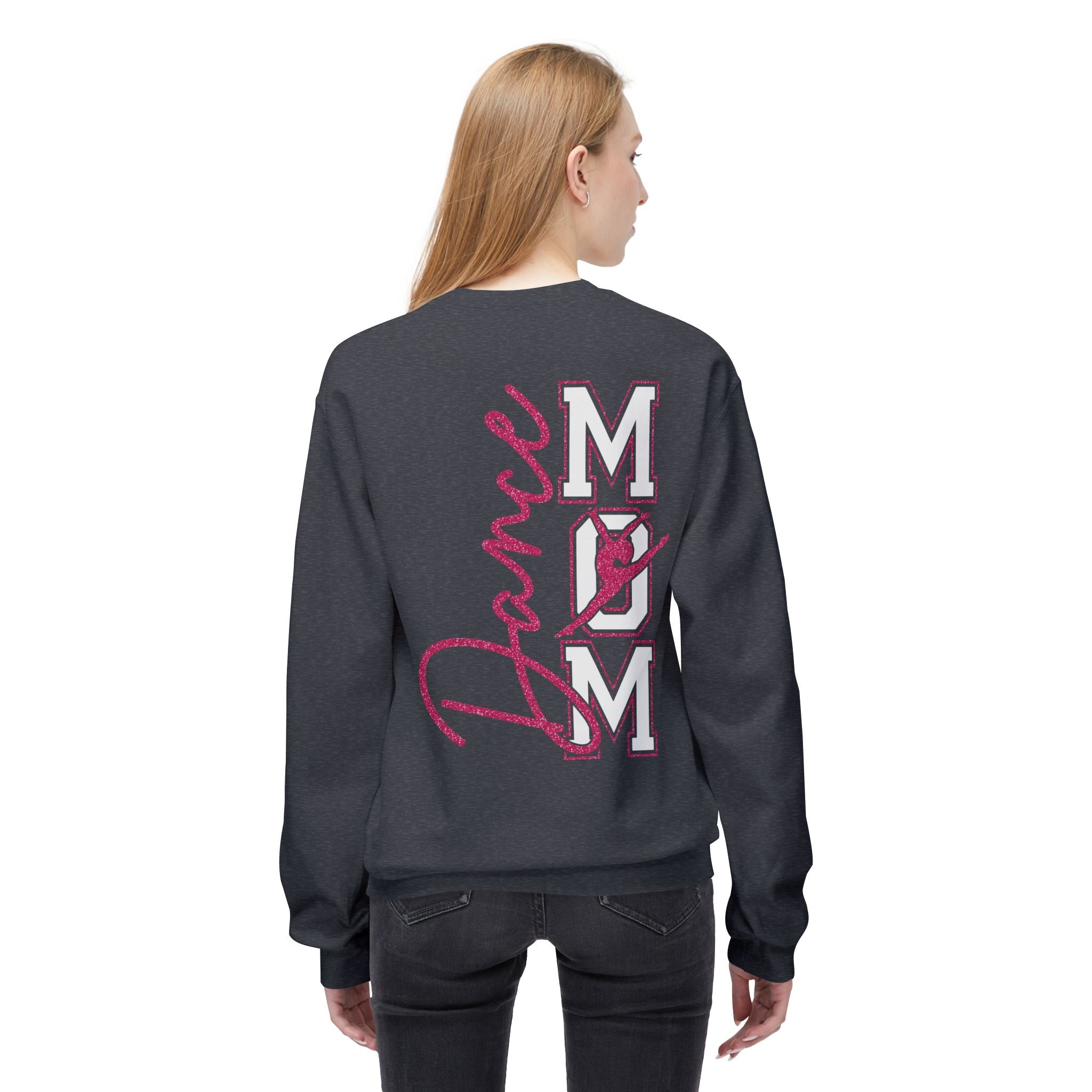Dance Mom Sweatshirt, Softstyle Fleece Crewneck, Perfect for Dancers, Gift for Moms, Dance Mom Competitions, Dance Mom Shirt, Dance Life