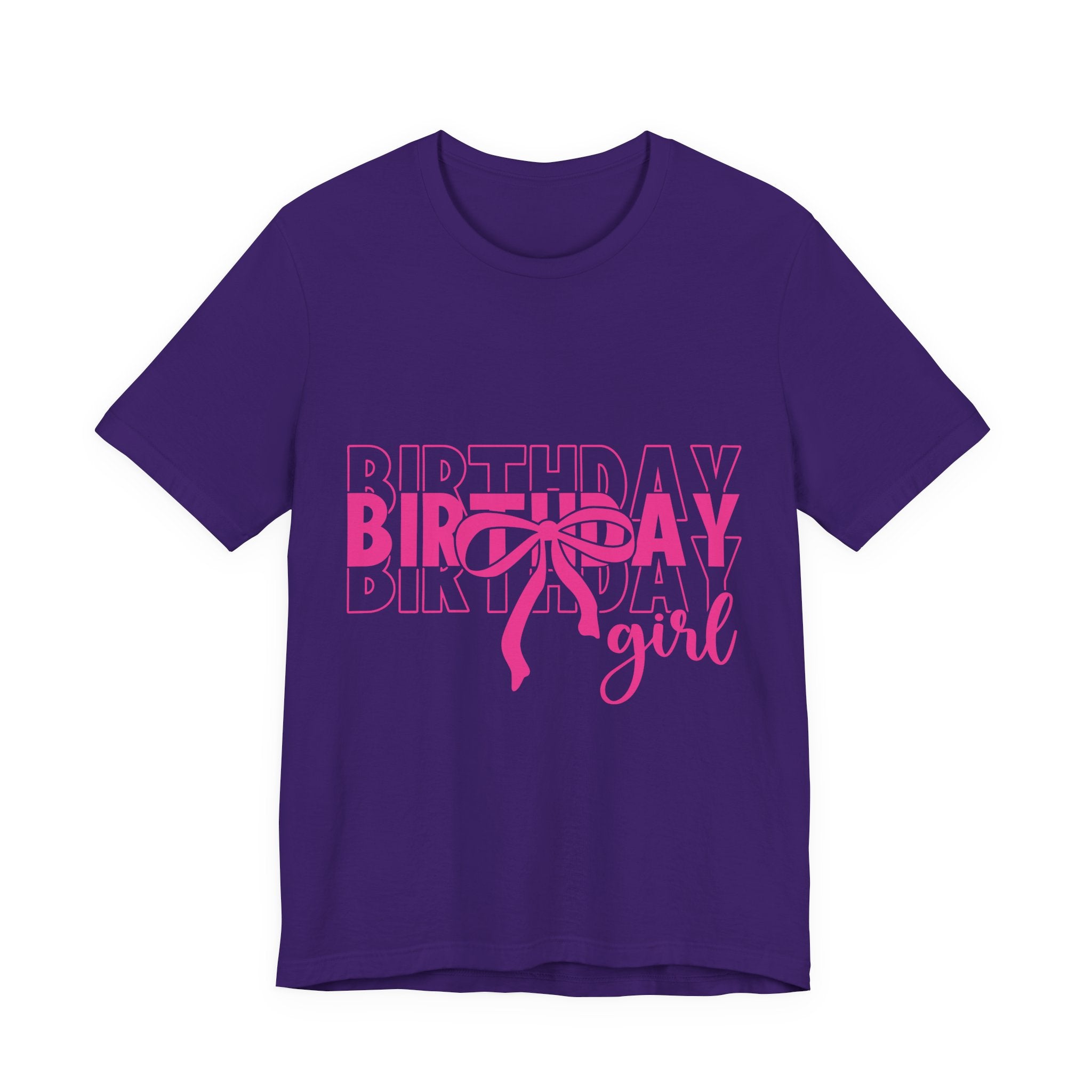 Birthday Girl T-Shirt Birthday Girl Shirt Preppy Coquette Bow Birthday Shirt Birthday Tee Who's the Birthday Girl Birthday time