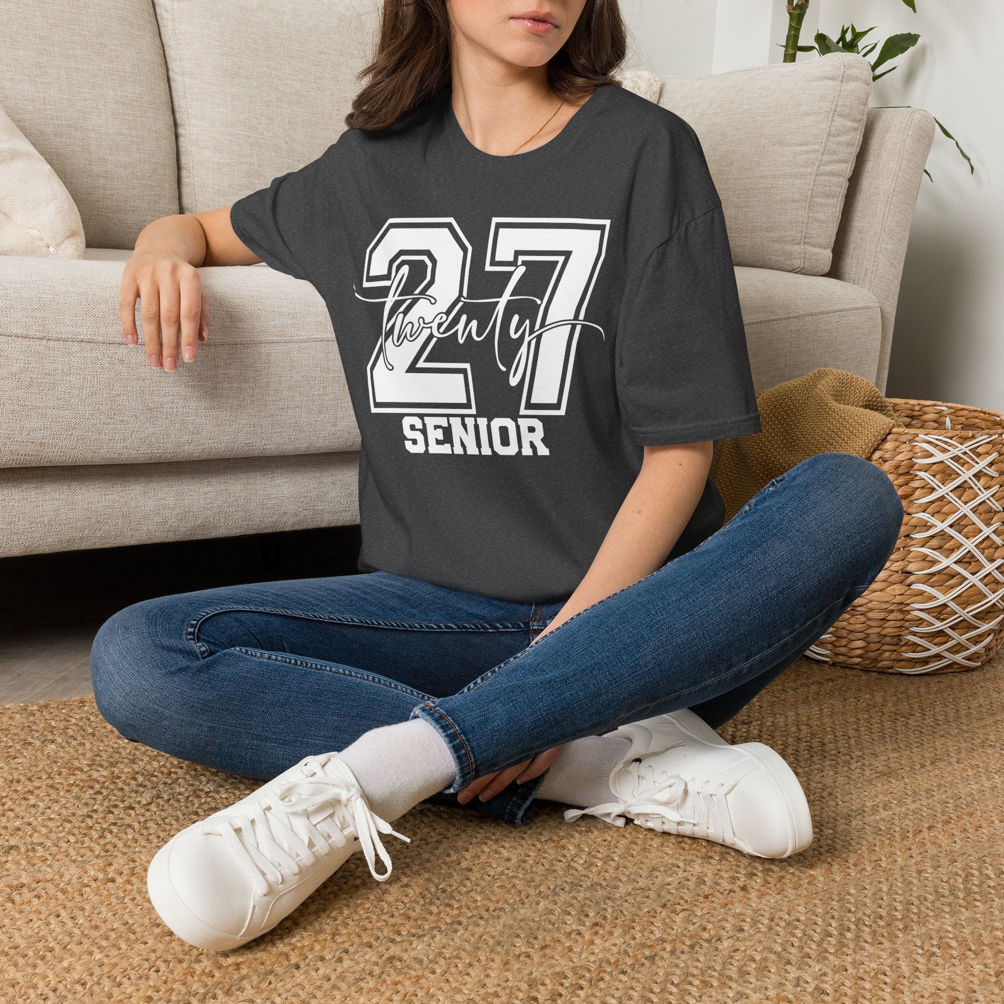 Class of 27 Twenty-Seven Senior T-Shirt | Class of 2027 Senior Shirt