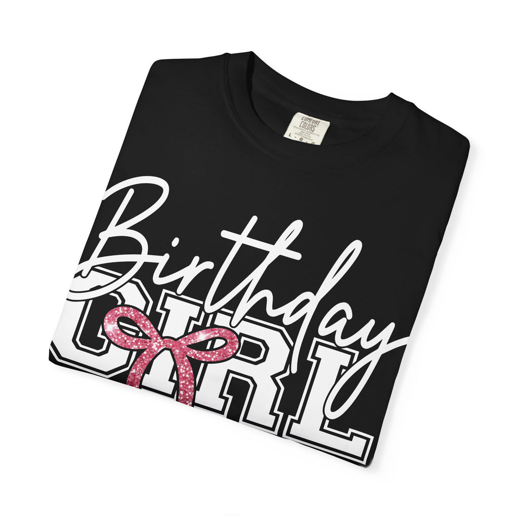 Birthday Girl Shirt Birthday Girl Shirt Preppy Coquette Bow Birthday Shirt Birthday gift Tshirt