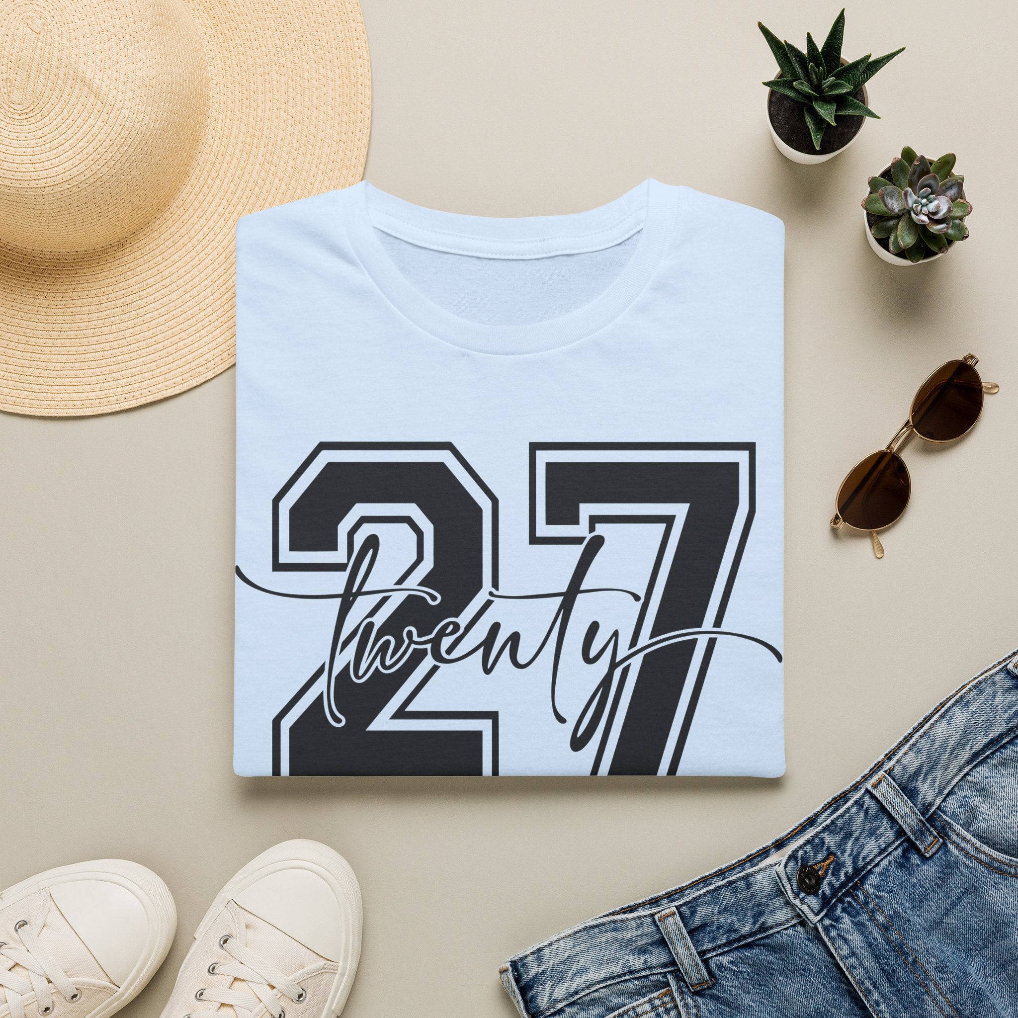 Class of 27 Twenty-Seven Senior T-Shirt | Class of 2027 Senior Shirt
