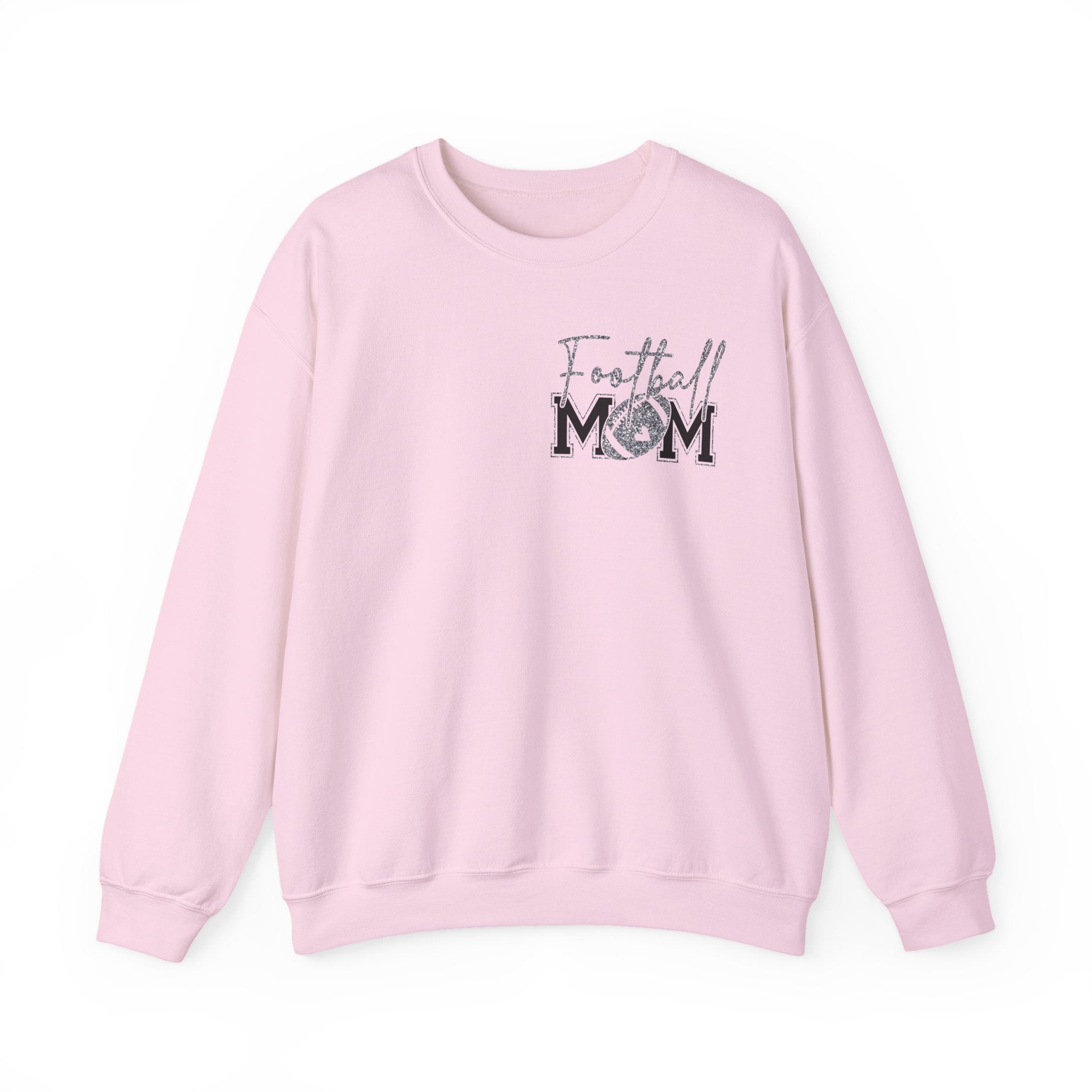 Football Mom Sweatshirt, Cozy Crewneck for Sports Moms, Gift for Football Season, Casual Wear, Game Day Outfit