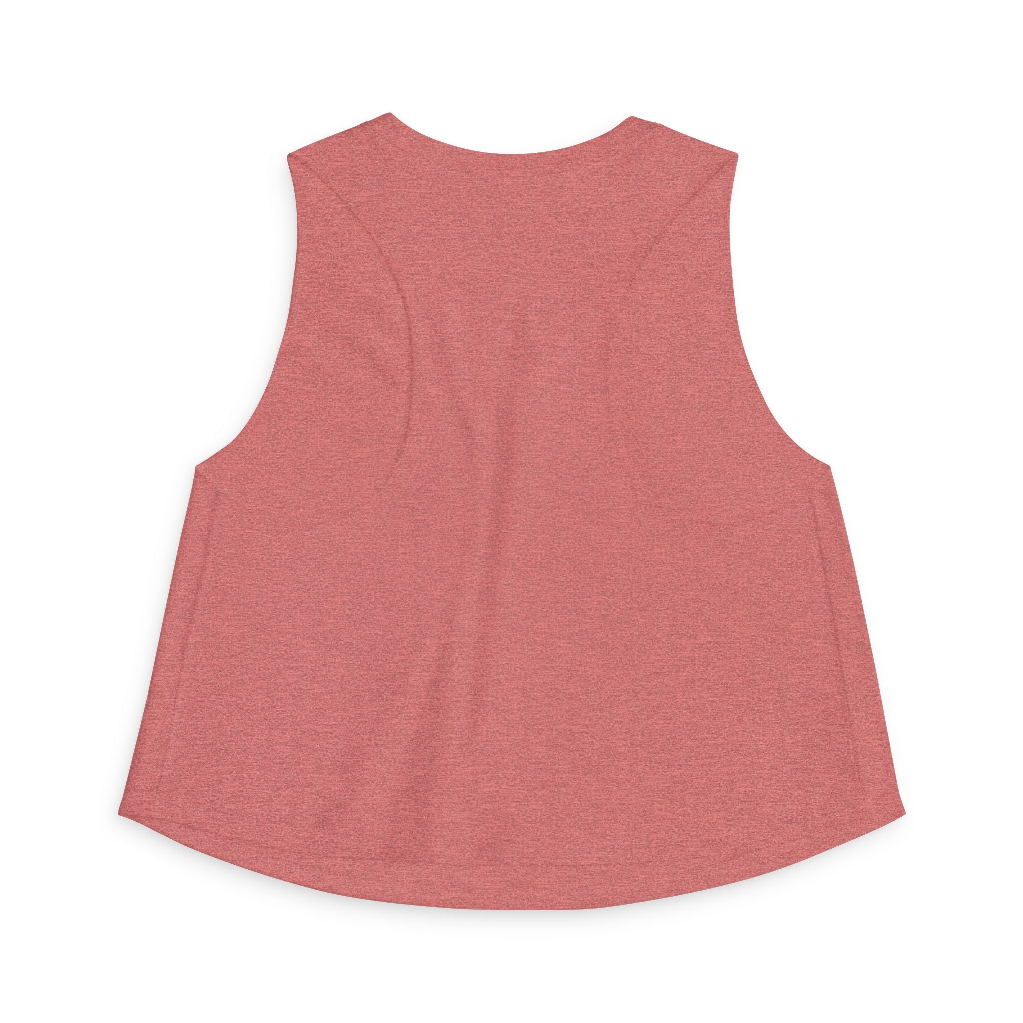No Pacing Just Push crop top | Motivational Fitness Tank