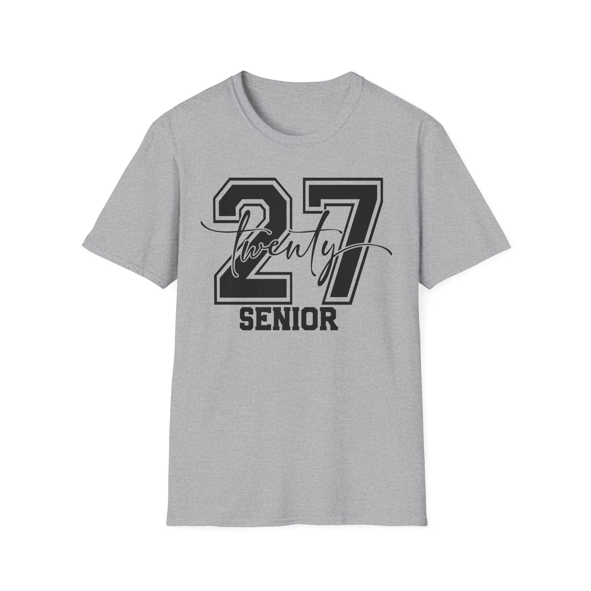 Class of 27 Twenty-Seven Senior T-Shirt | Class of 2027 Senior Shirt