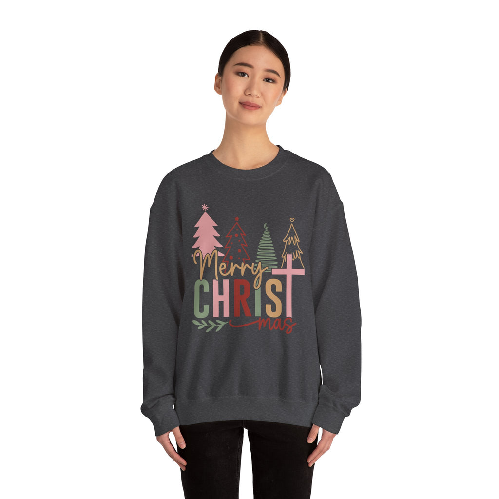Merry Christmas Sweater, Cozy Holiday Sweatshirt, Unisex Christmas Apparel, Festive Winter Clothing, Fun Xmas Gift