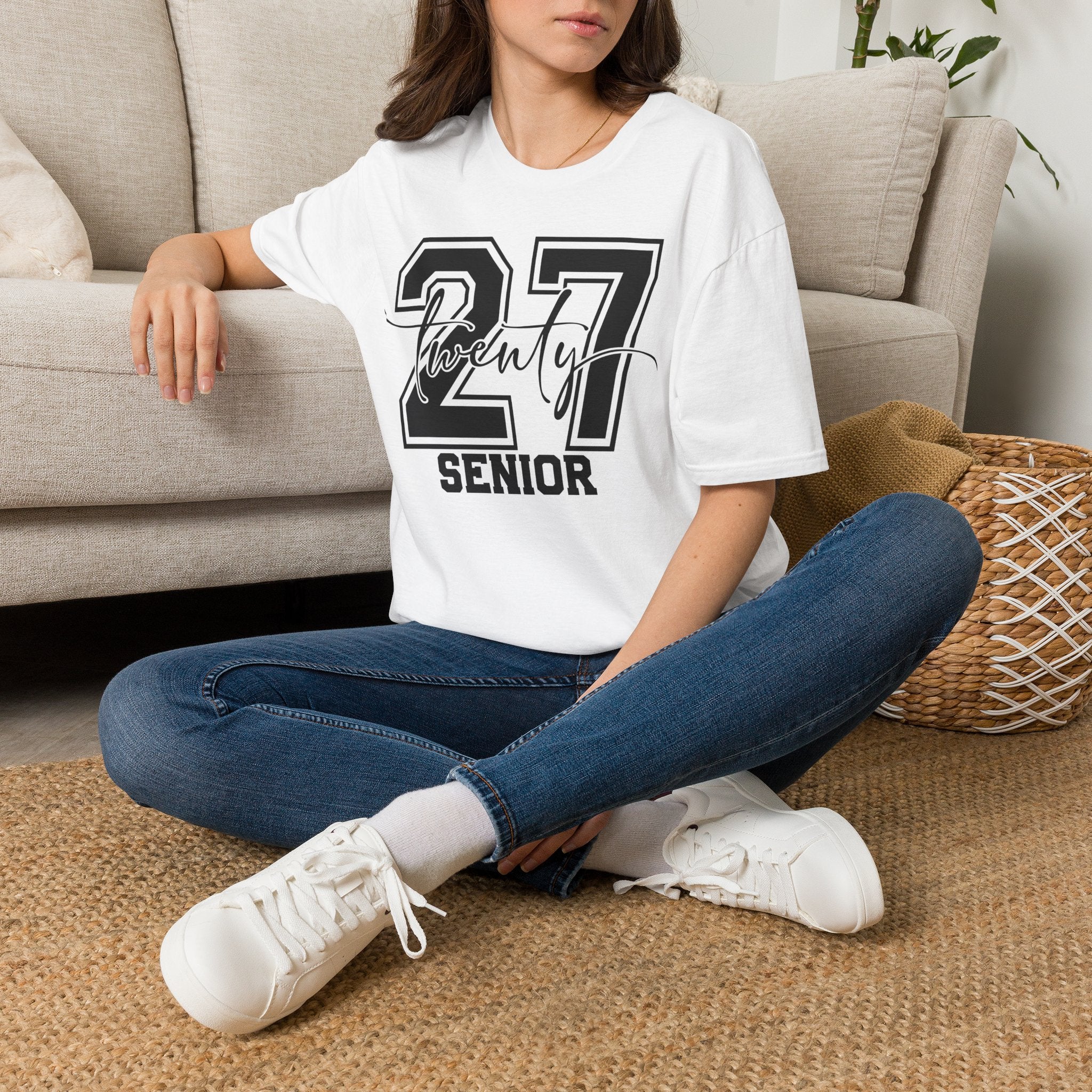 Class of 27 Twenty-Seven Senior T-Shirt | Class of 2027 Senior Shirt
