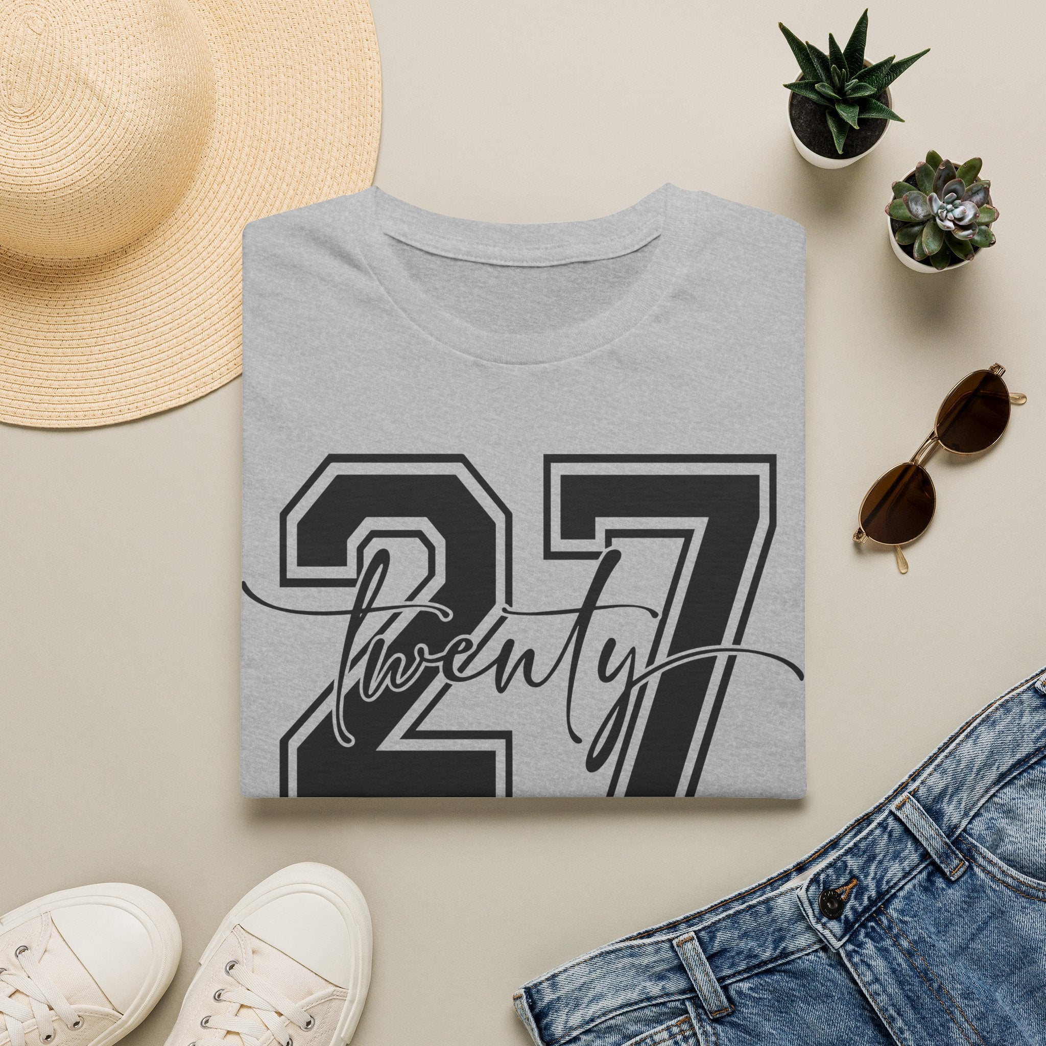 Class of 27 Twenty-Seven Senior T-Shirt | Class of 2027 Senior Shirt