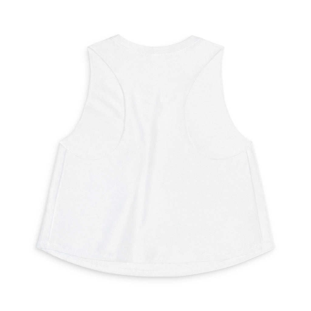 No Pacing Just Push crop top | Motivational Fitness Tank