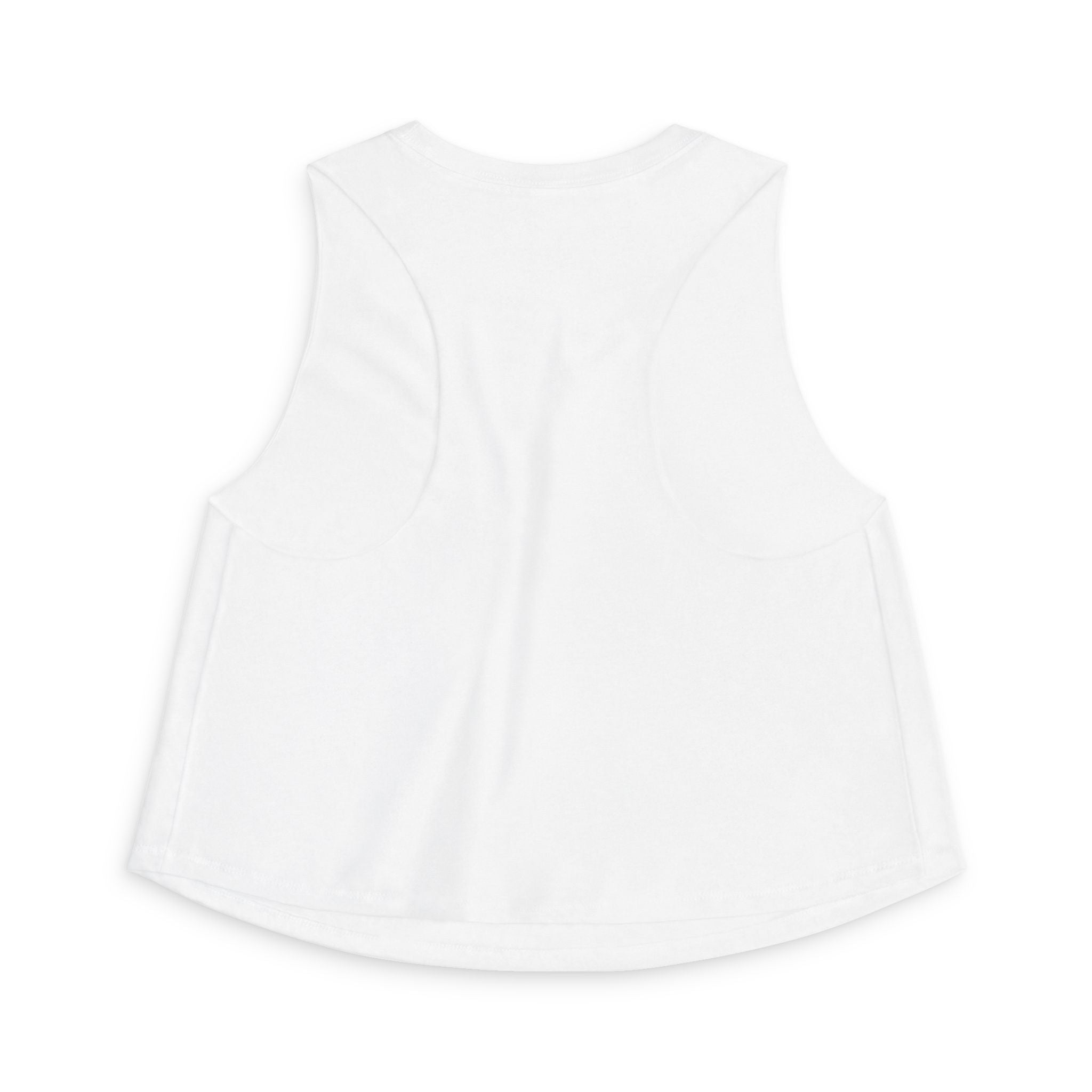 No Pacing Just Push crop top | Motivational Fitness Tank