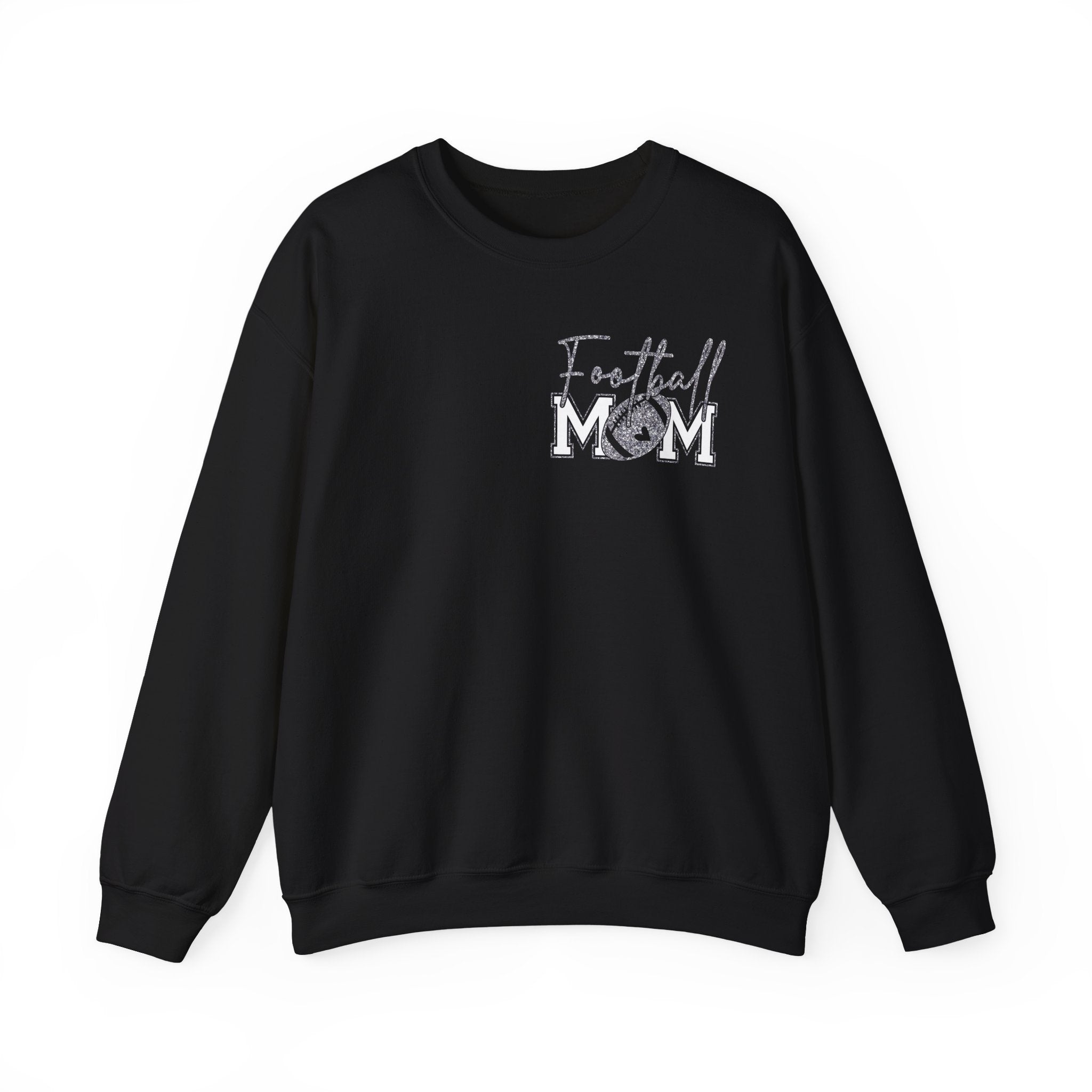 Football Mom Sweatshirt, Cozy Crewneck for Sports Moms, Gift for Football Season, Casual Wear, Game Day Outfit