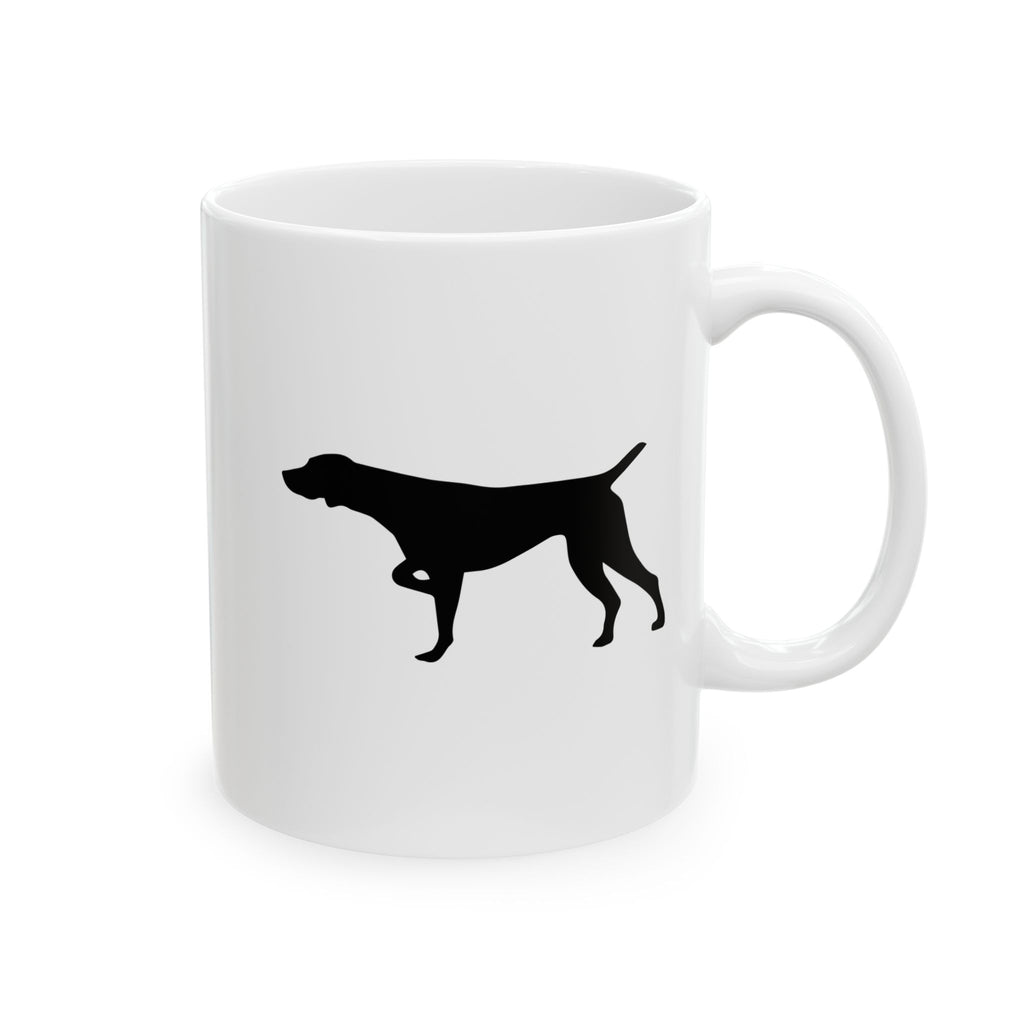 German Shorthaired Pointer Ceramic Mug - Perfect Gift for GSP Owners, Coffee Cups, German Shorthair Design, Animal Lover's Gift